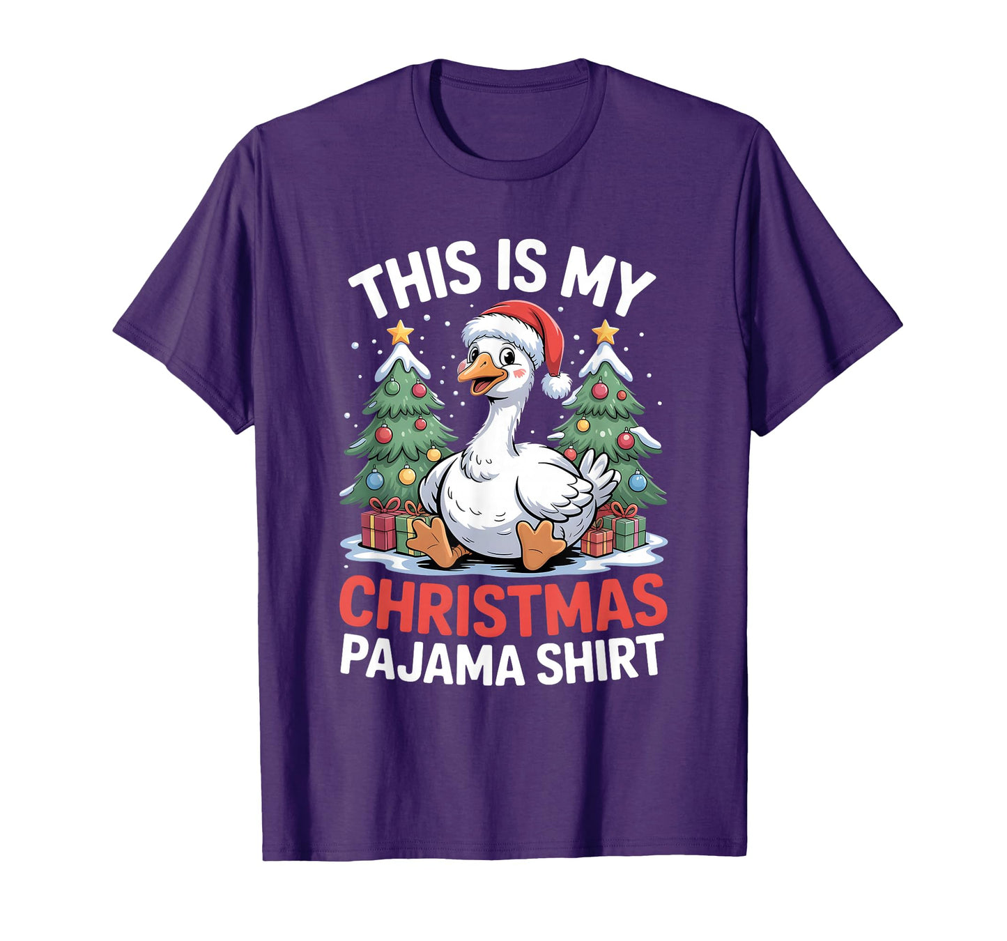 Goose This is My Christmas Pajama T-Shirt