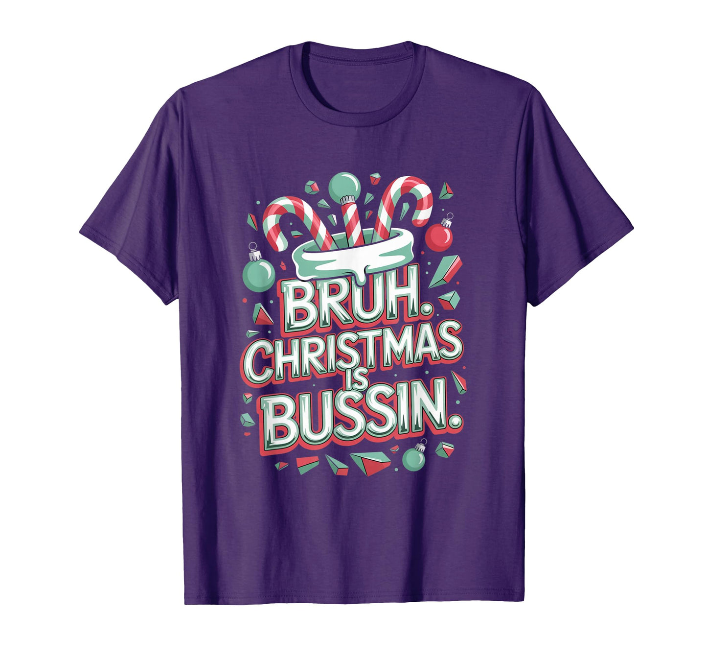 Funny Gen Alpha Gen Z Slang Funny Christmas Sweater T-Shirt