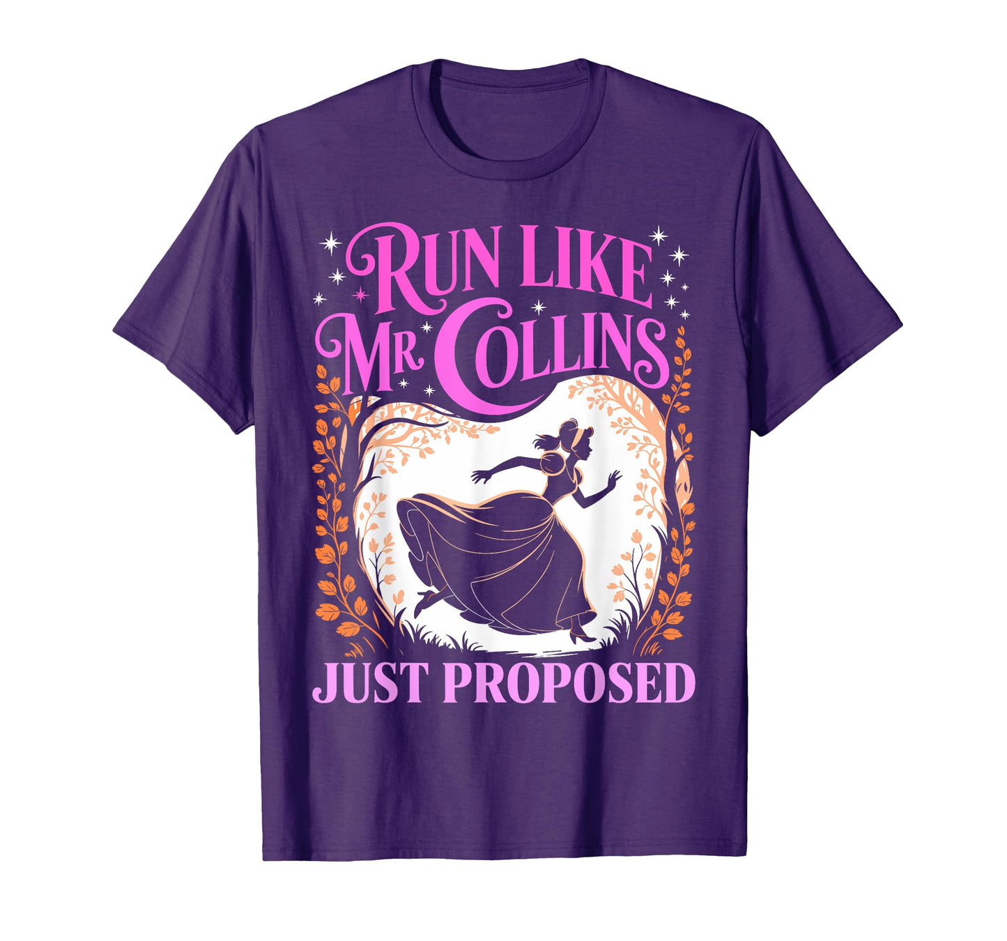 Run Like Mr Collins Just Proposed Vintage retro T-Shirt
