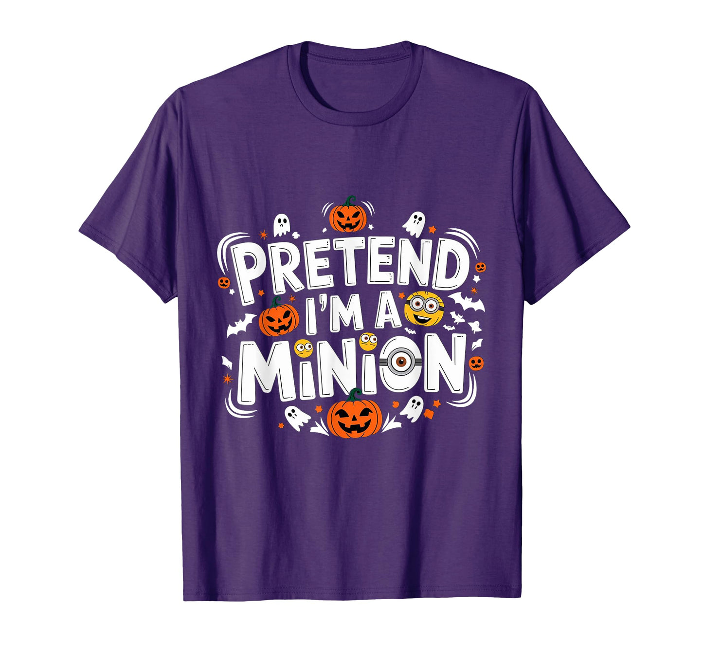 Pretend I'm A Minion Costume Party Funny Halloween Minion T-Shirt