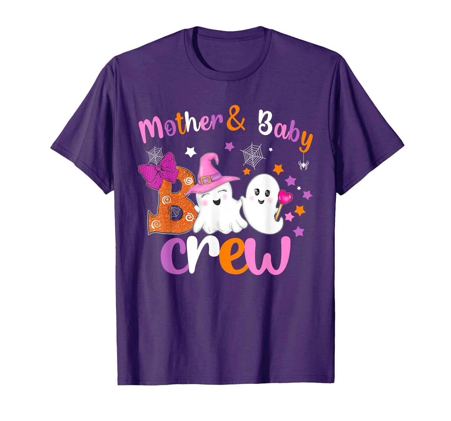 Mother & baby Boo Crew Halloween matching shirts Halloween T-Shirt