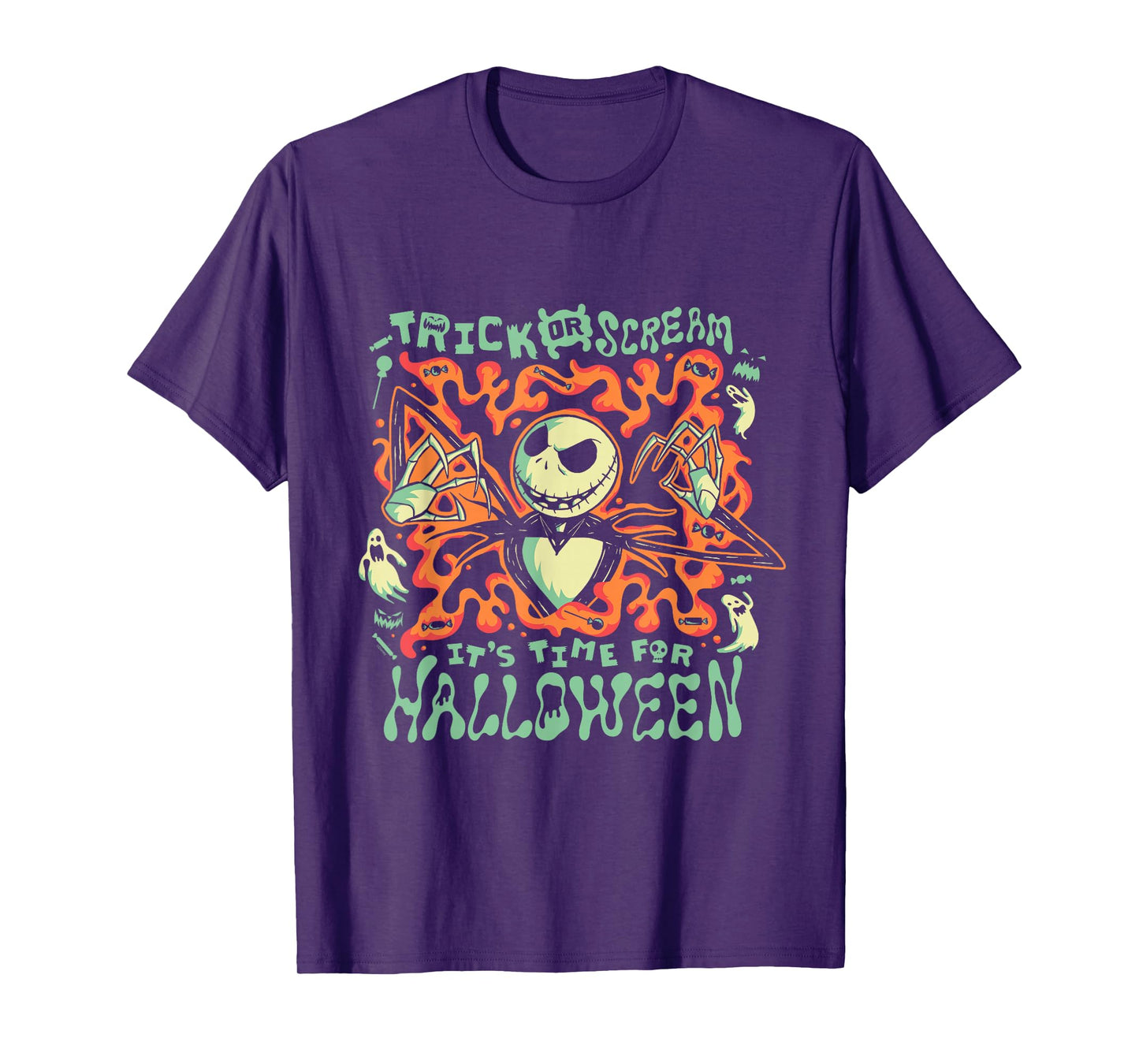 Disney The Nightmare Before Christmas Jack Trick or Scream T-Shirt