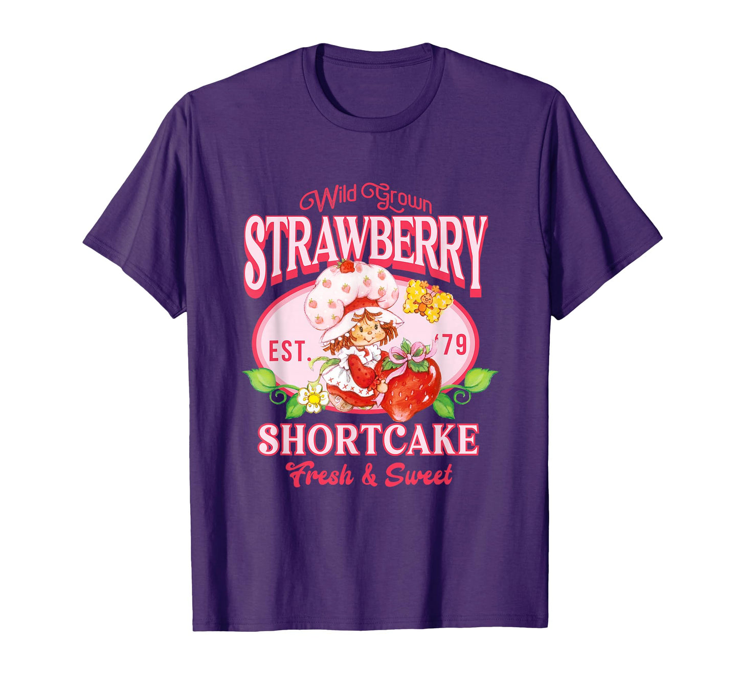 Strawberry Shortcake Wild Grown Vintage '79 Poster T-Shirt
