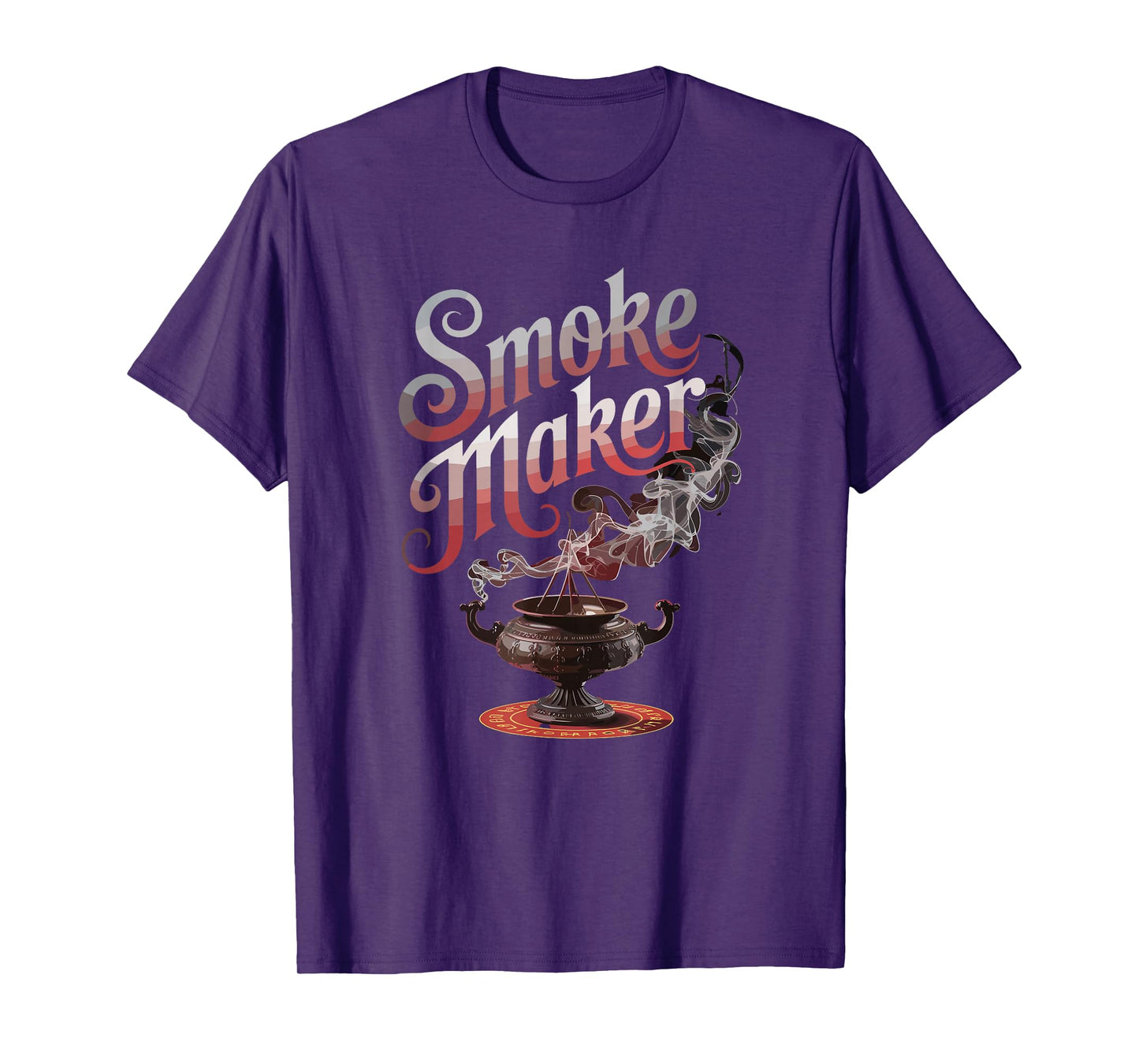 Smoke Maker Incense Burner Mystic Witchcraft Aesthetic T-Shirt