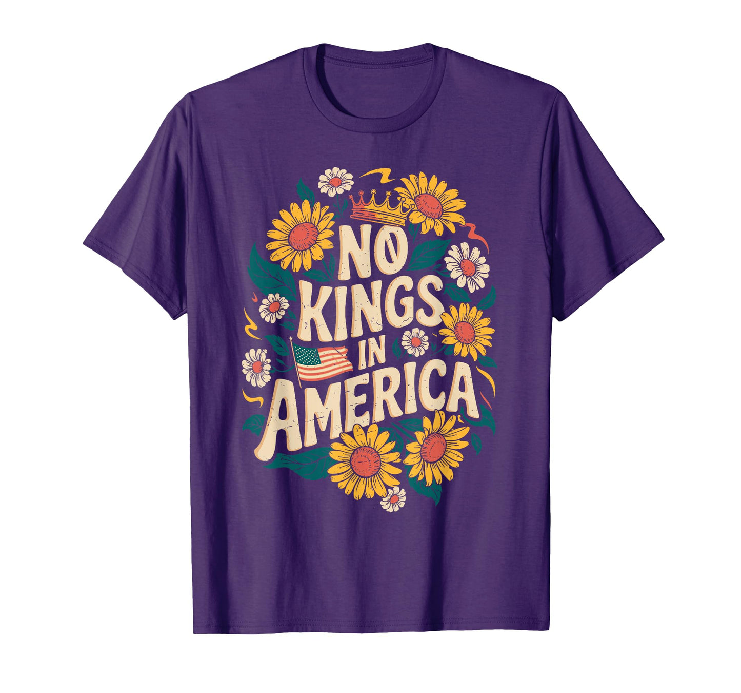 No Kings In America We The People Political Shirt Men Women T-Shirt