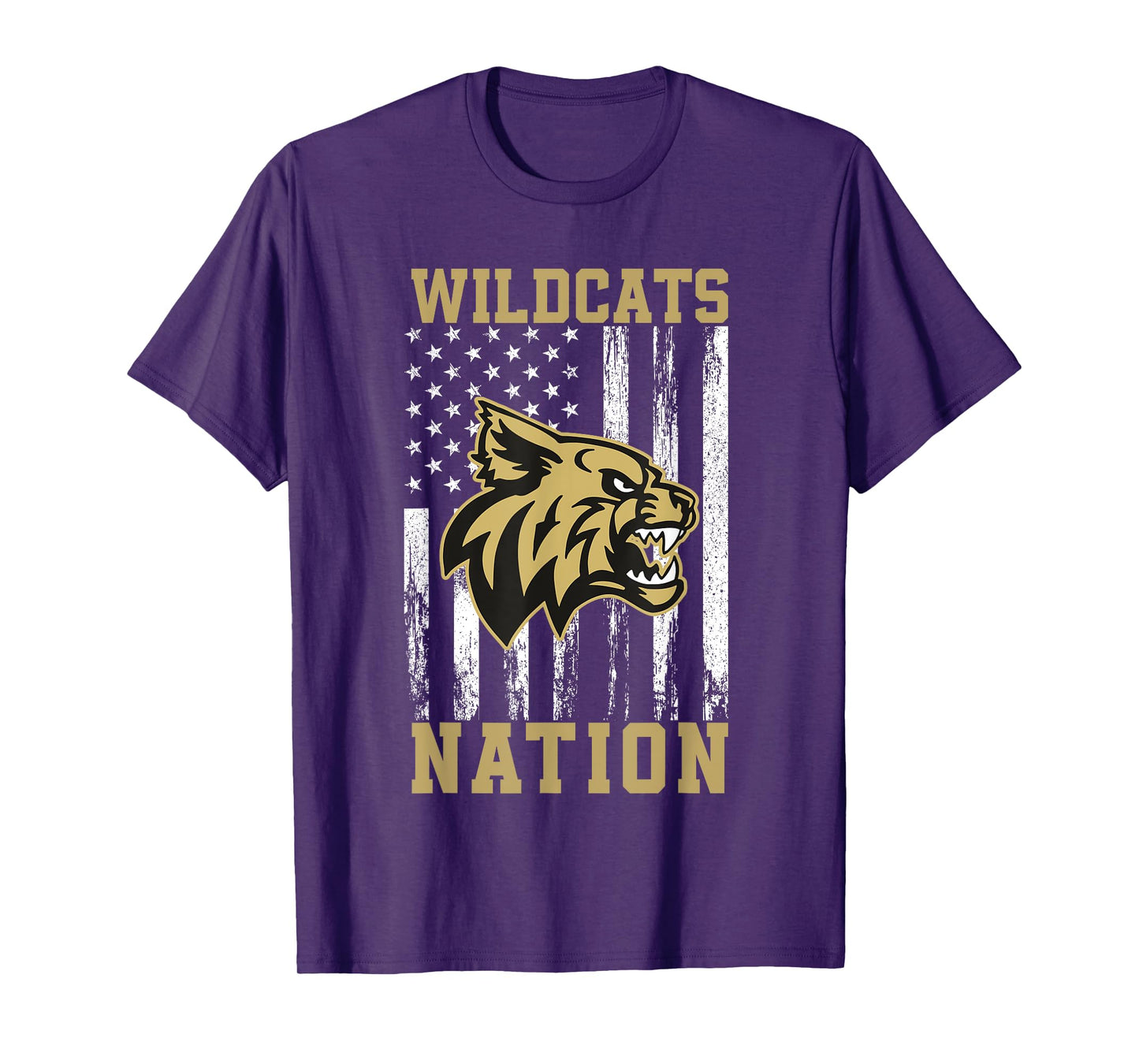 Blacksburg Wildcats Logo Nation HS T-Shirt