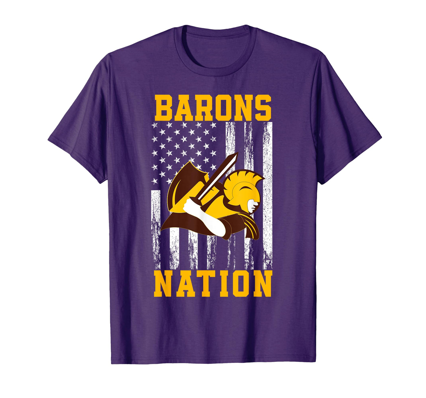 Buckeye Valley Barons Logo Nation HS T-Shirt