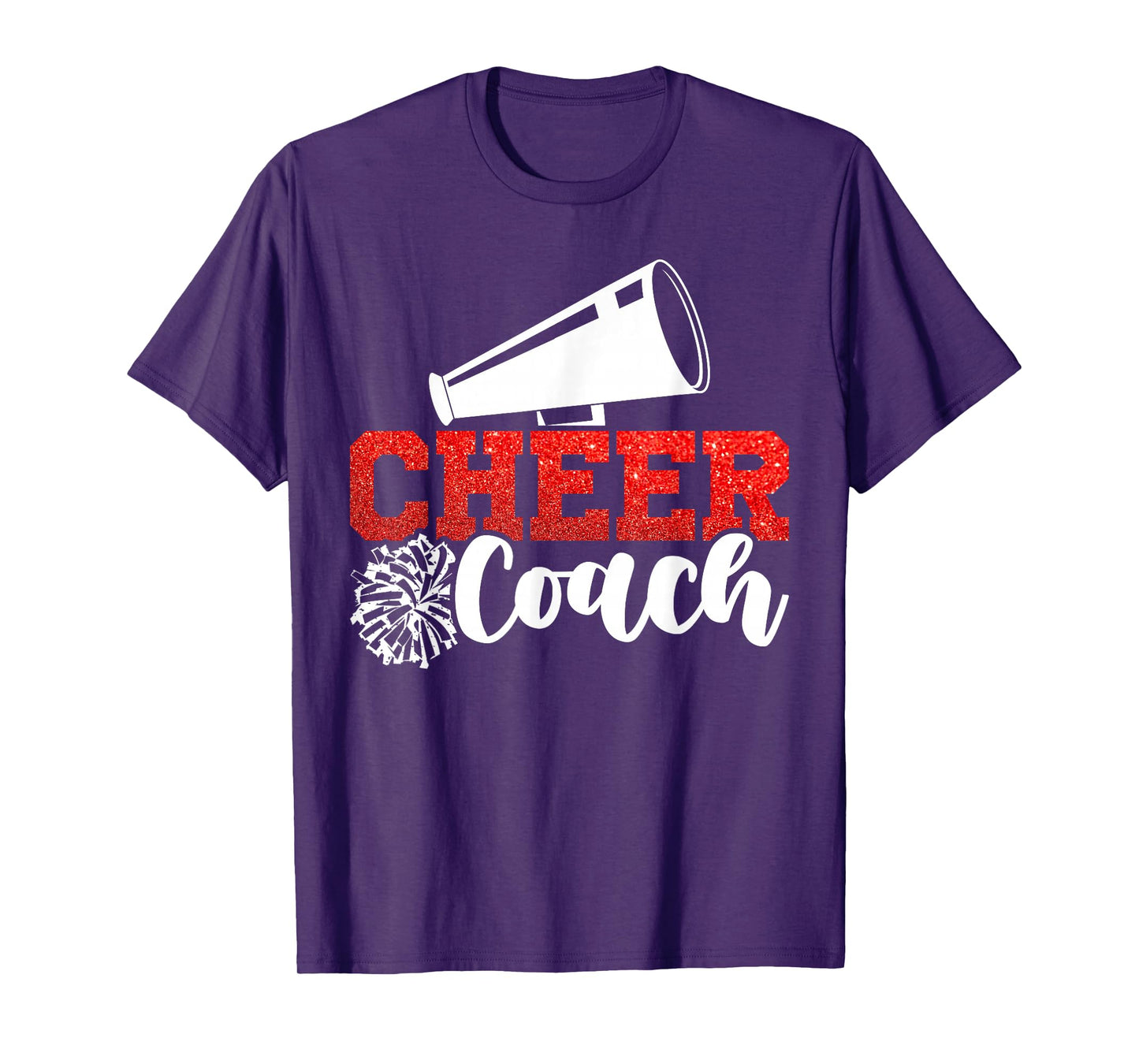 Cheer Coach Megaphone Cheerleading Coach T-Shirt