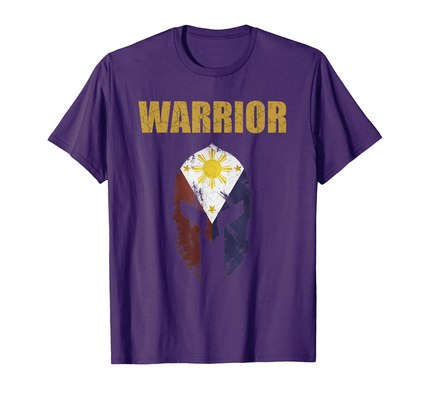 Vintage Motivational Workout Shirt-Filipino Spartan Warrior T-Shirt