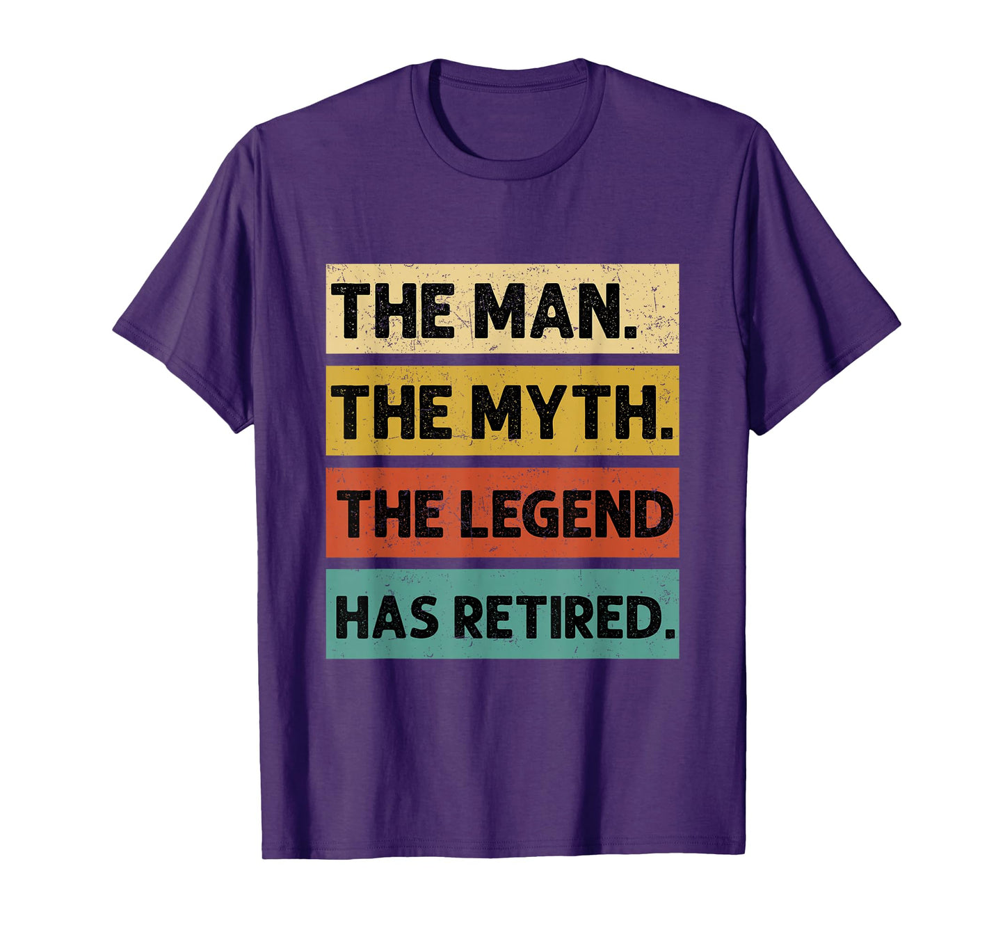 Retirement Retro Vintage Style The Legend Has Retired Men T-Shirt