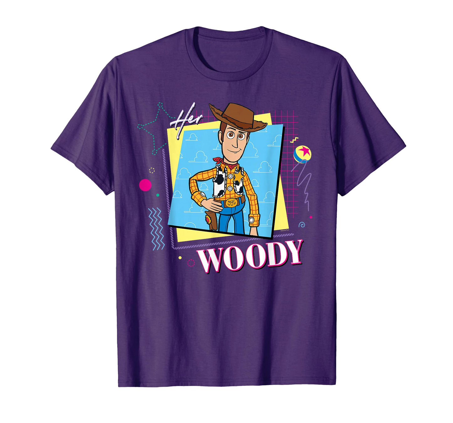 Disney and Pixar's Toy Story Couples Matching Her Woody T-Shirt
