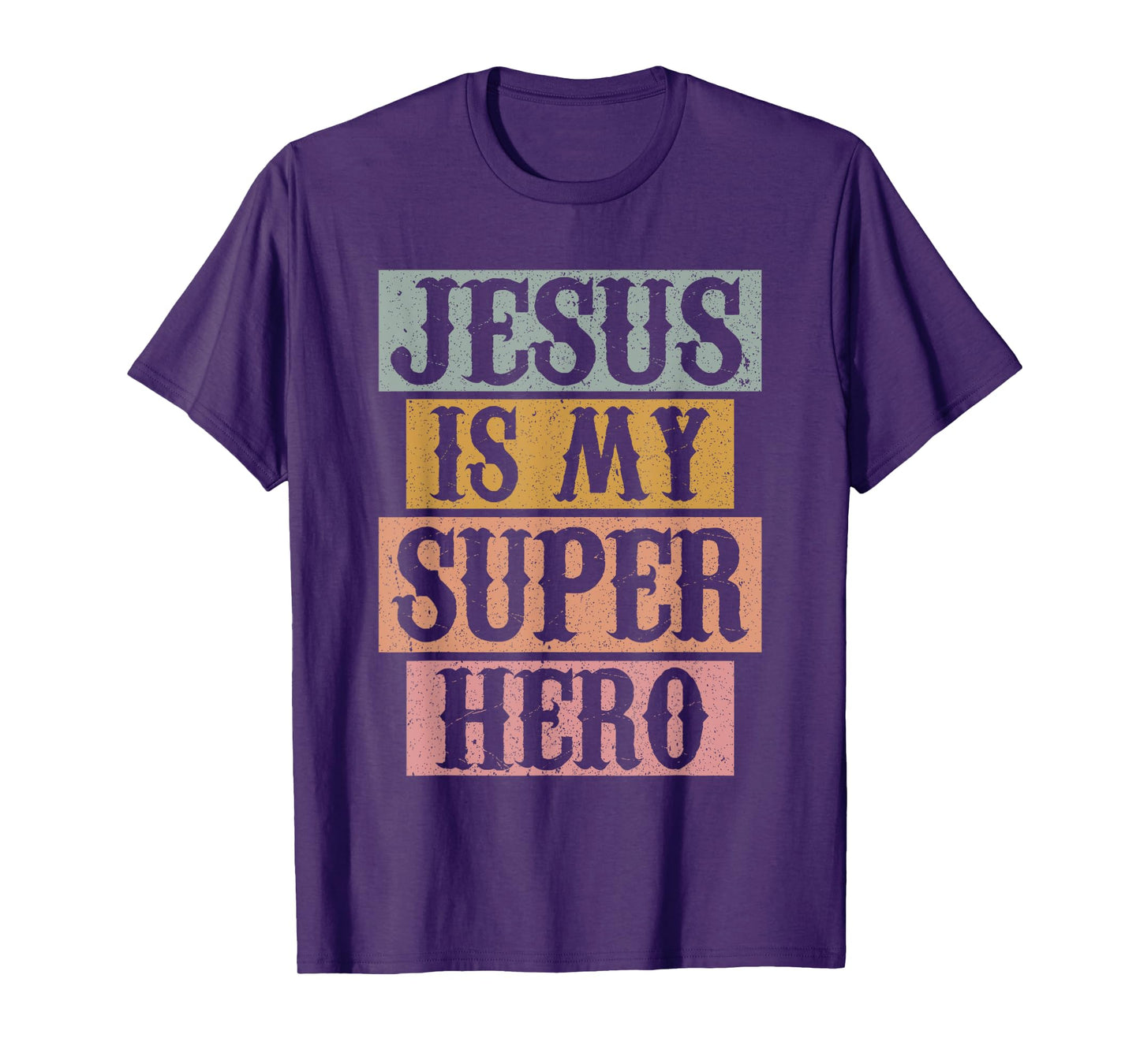 Jesus Is My Superhero Christian Religious T-Shirt