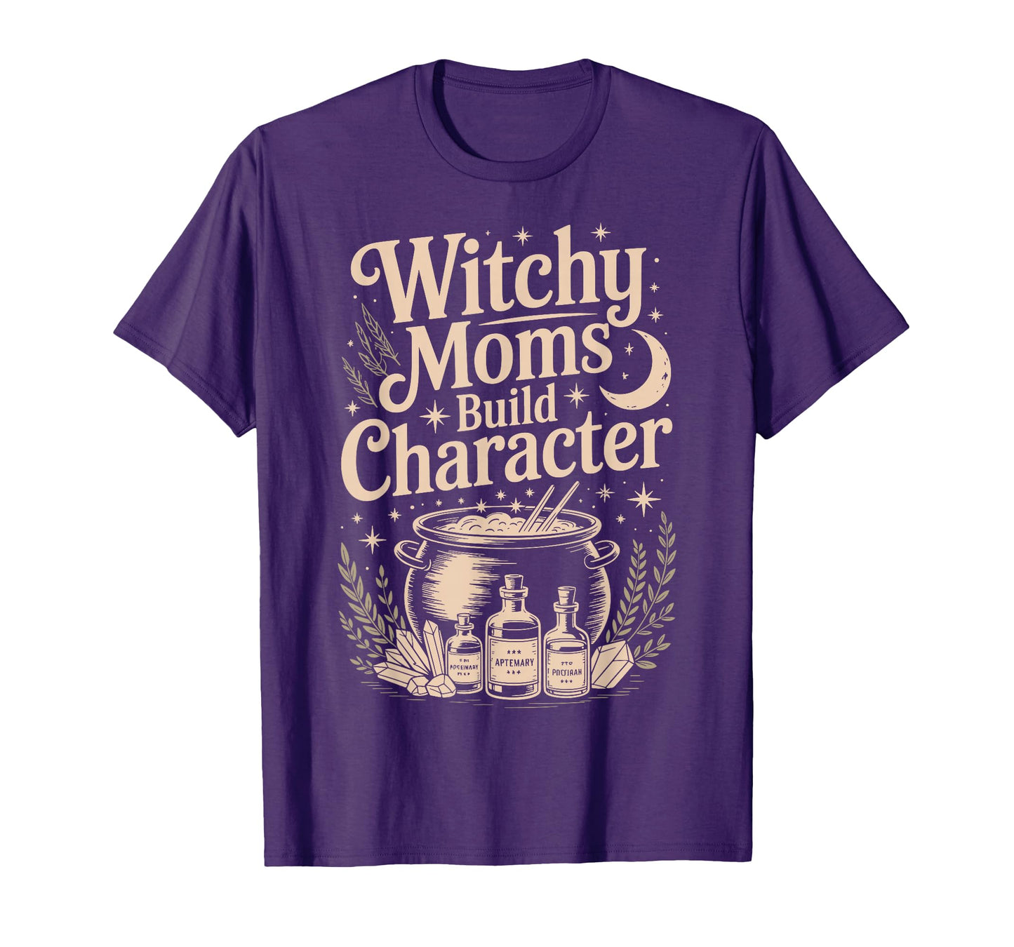 Witchy Moms Build Character T-Shirt