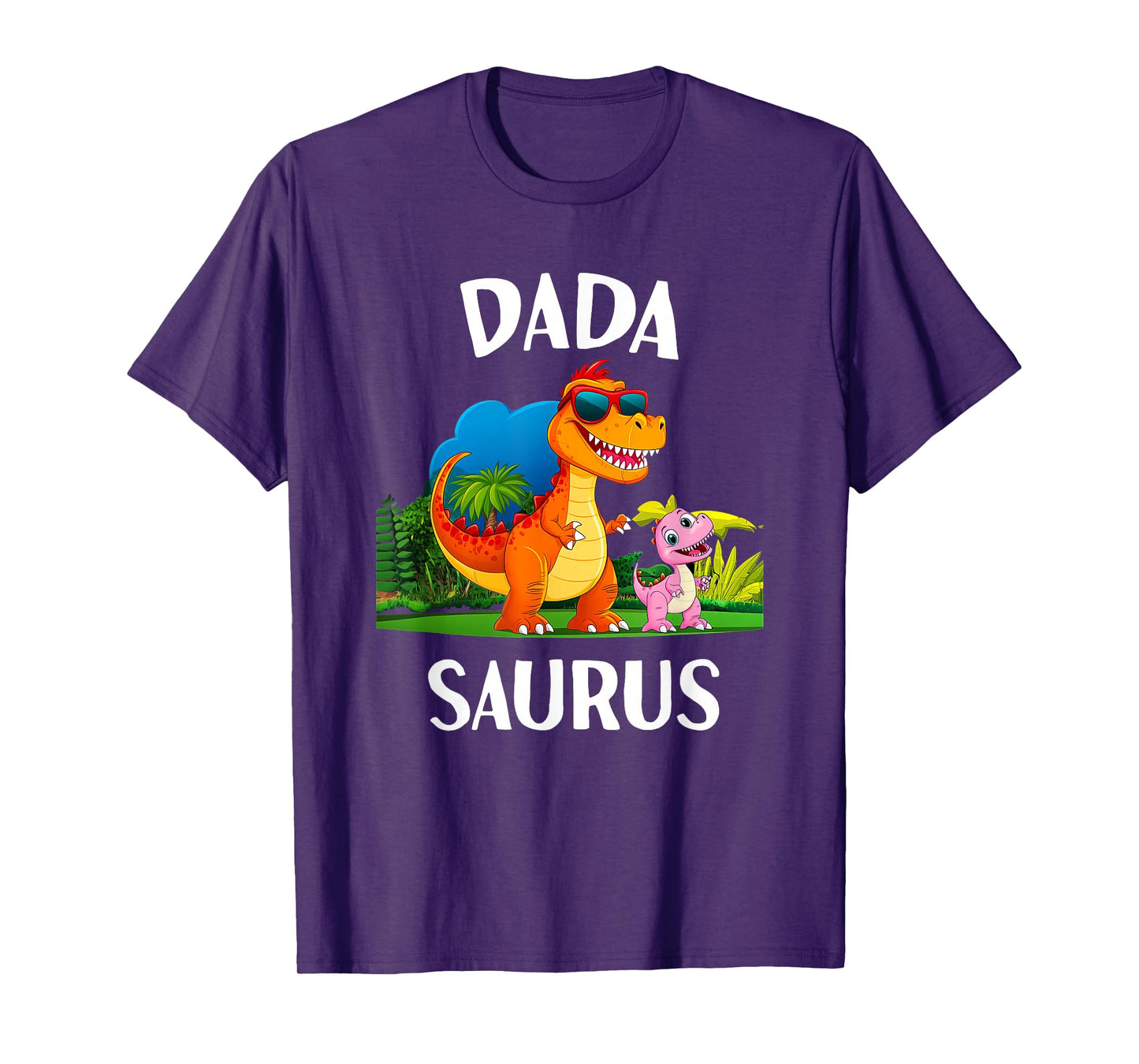 Dadasaurus Dinosaur Daddy Dino Matching Family T Rex Men T-Shirt