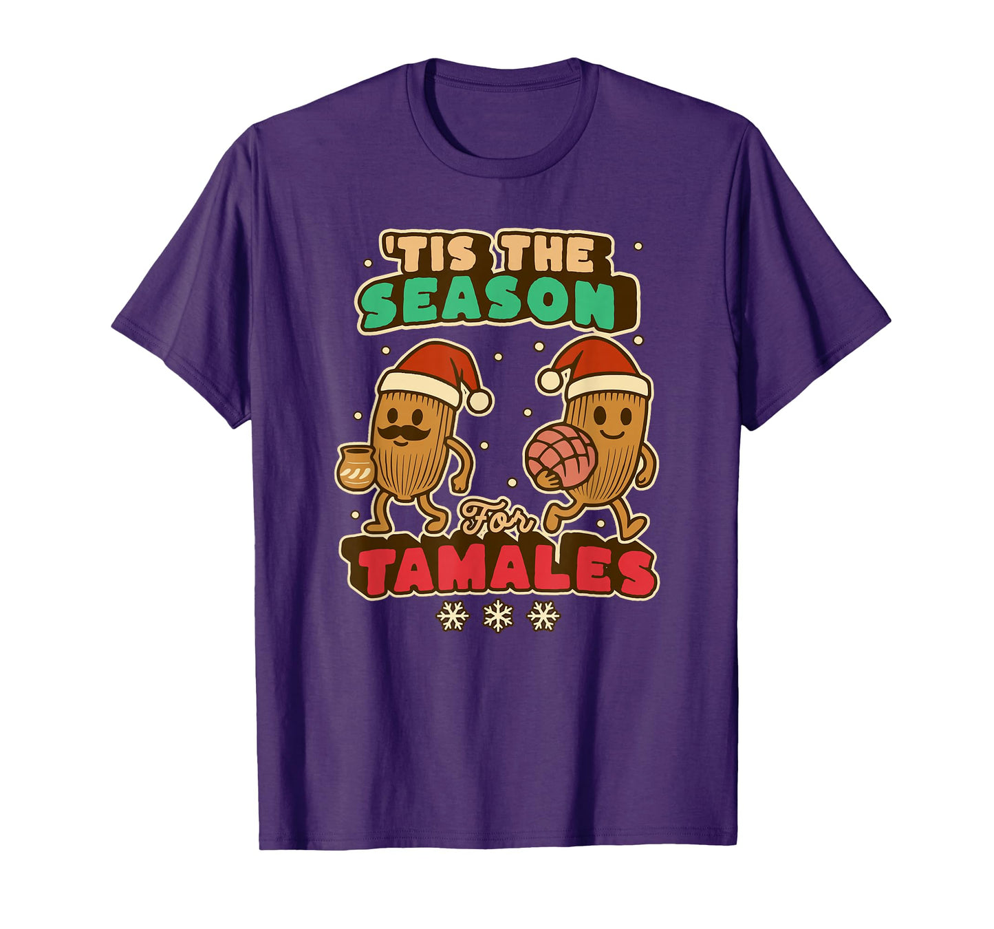Tis The Season for Tamales Funny Mexican Christmas T-Shirt
