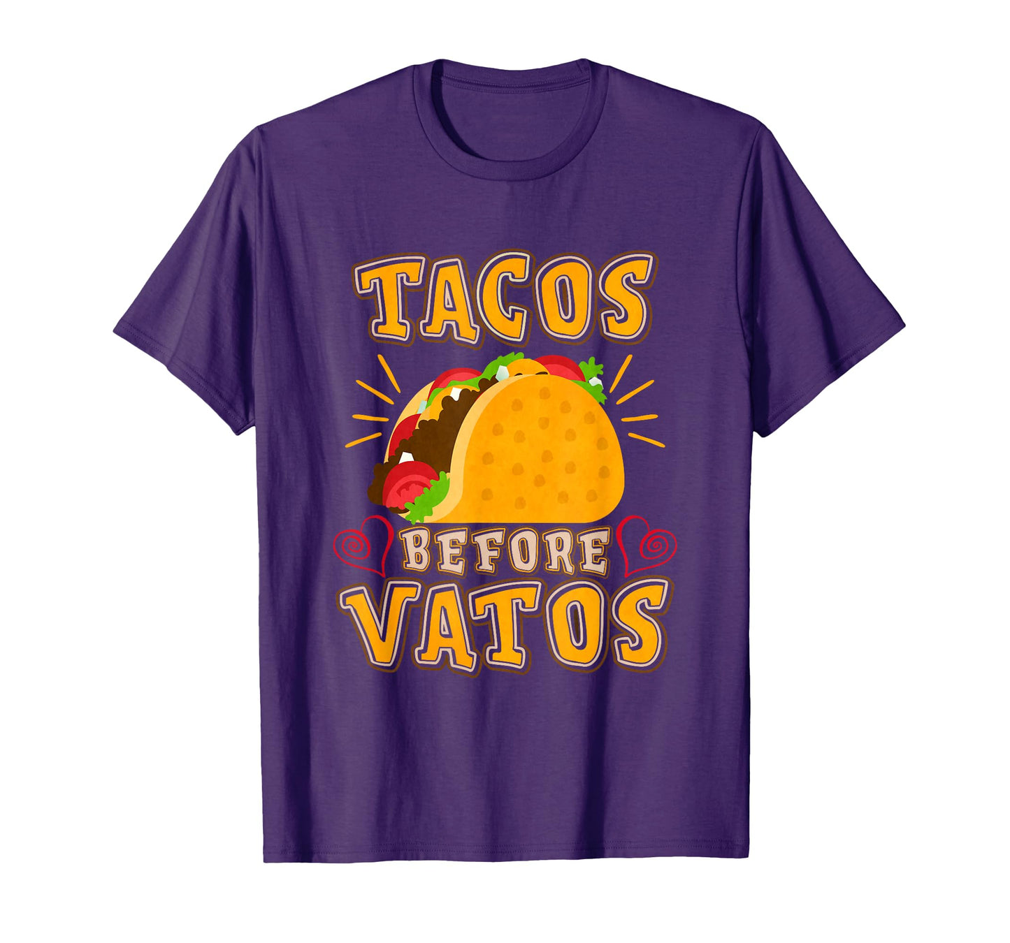 Tacos Before Vatos T-Shirt