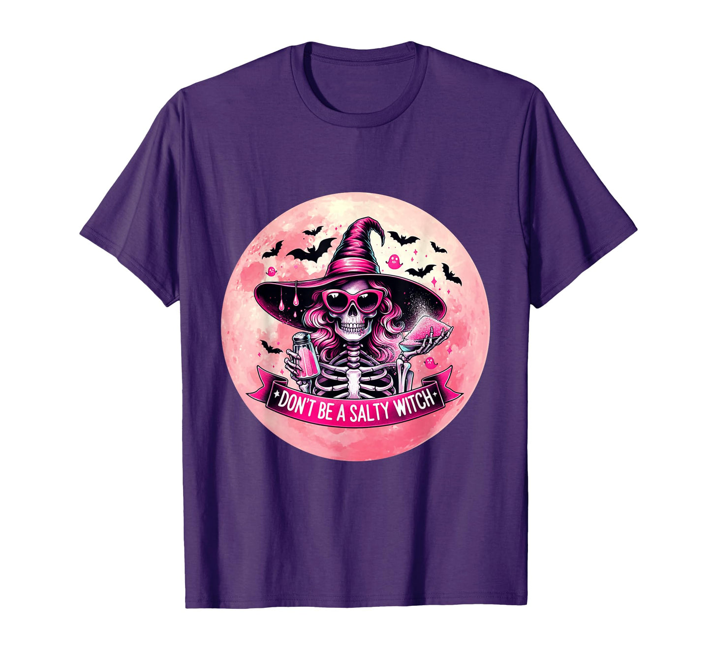 Don't Be A Salty Witch Spooky Halloween T-Shirt