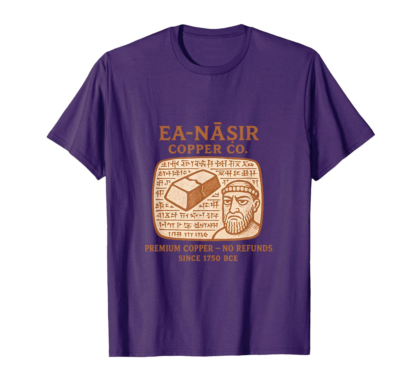 Ea-nasir Copper Co. Ancient Mesopotamian History Meme Funny T-Shirt