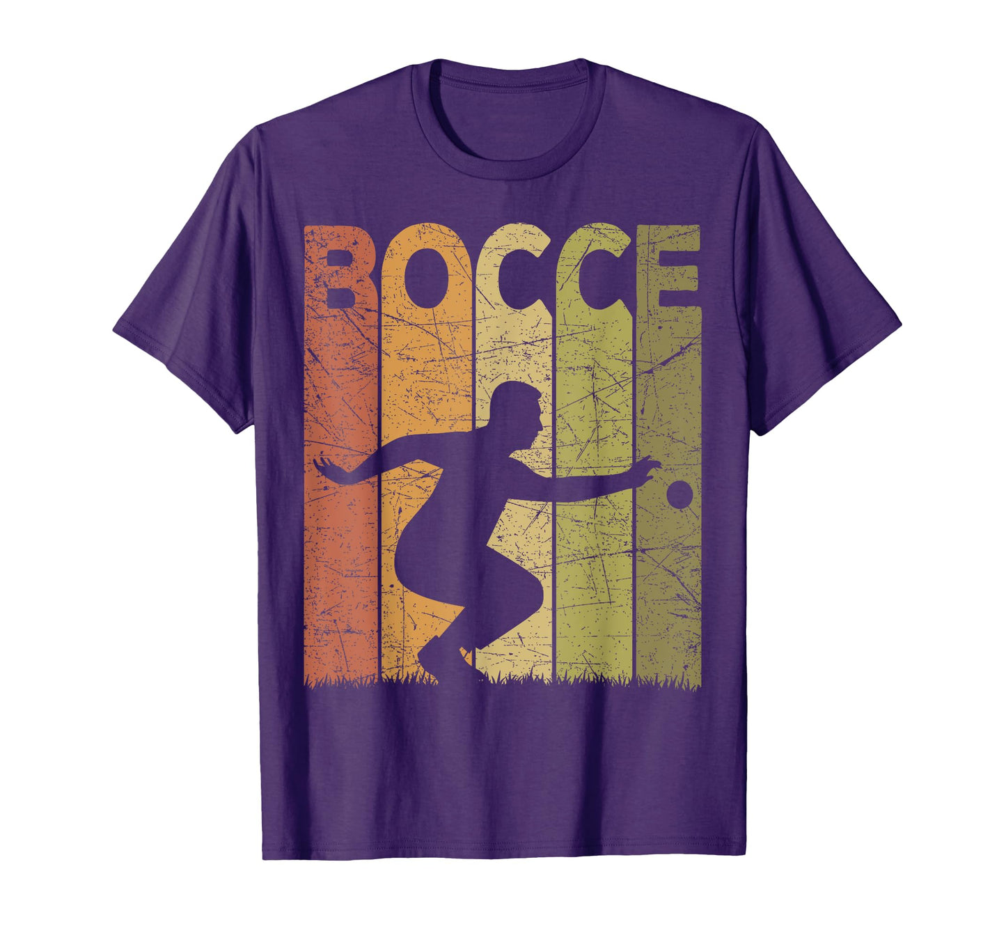 Bocce Vintage Bocce Player Retro Petanque Lover T-Shirt