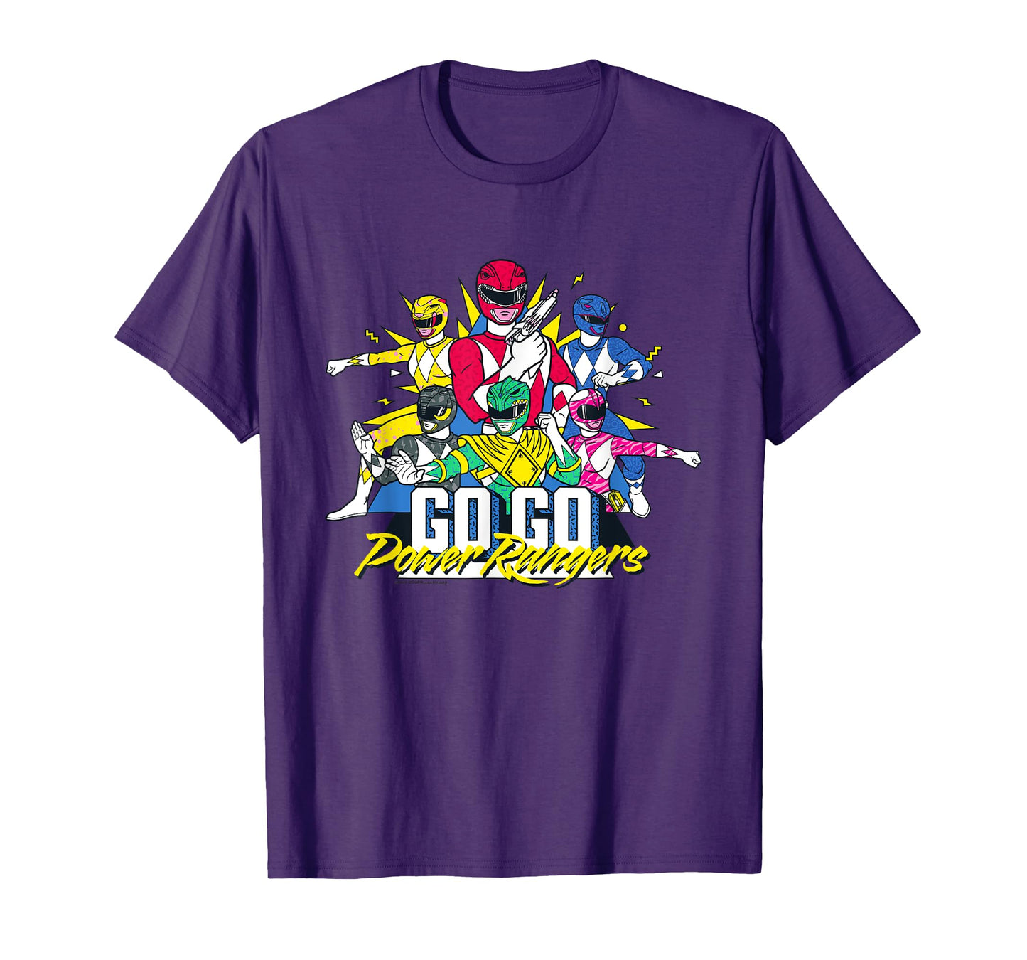 Power Rangers Go Go Retro 90s T-Shirt