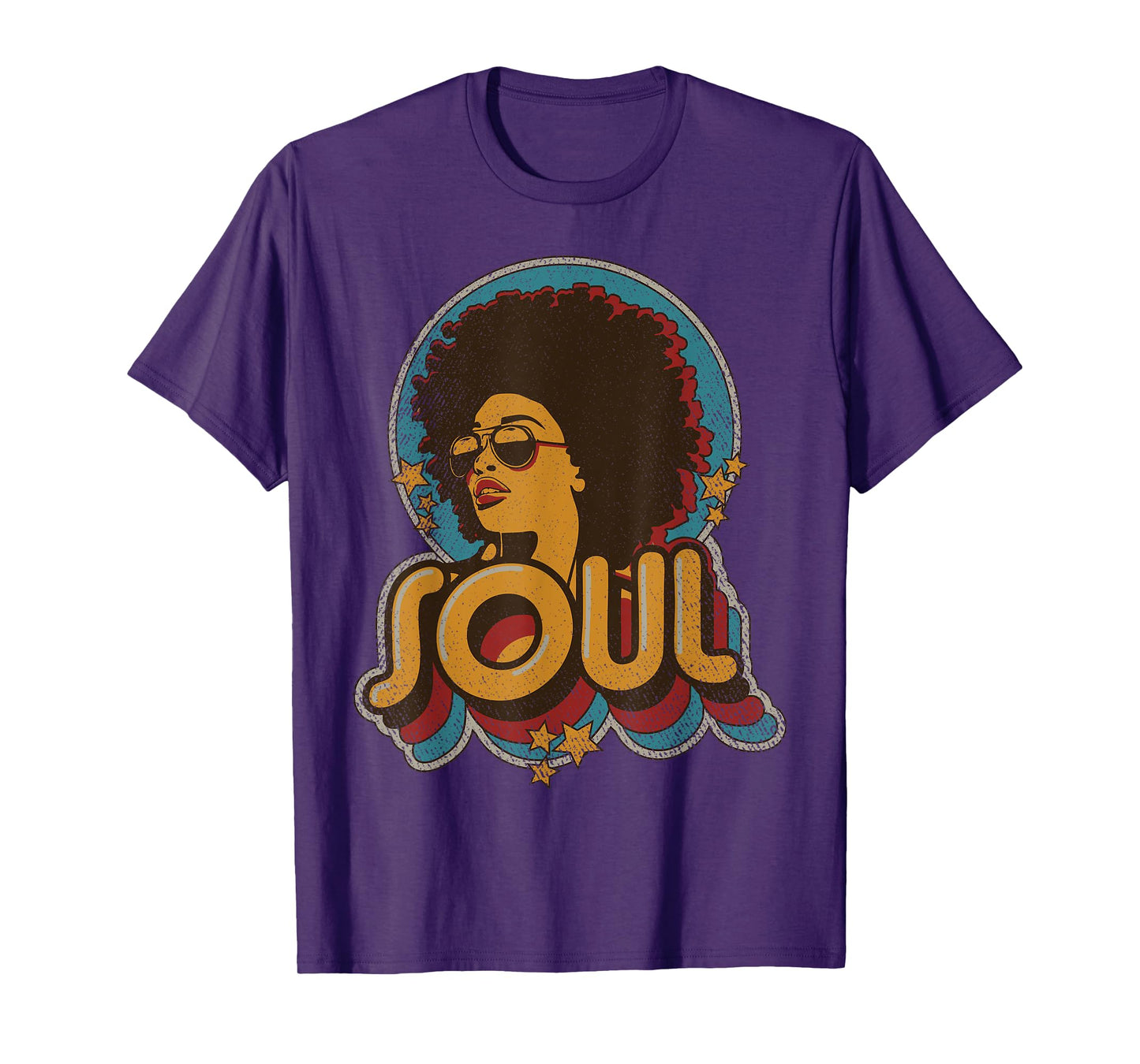 70s Funk Afro Soul Retro Vintage 70s Retro Soul tee T-Shirt