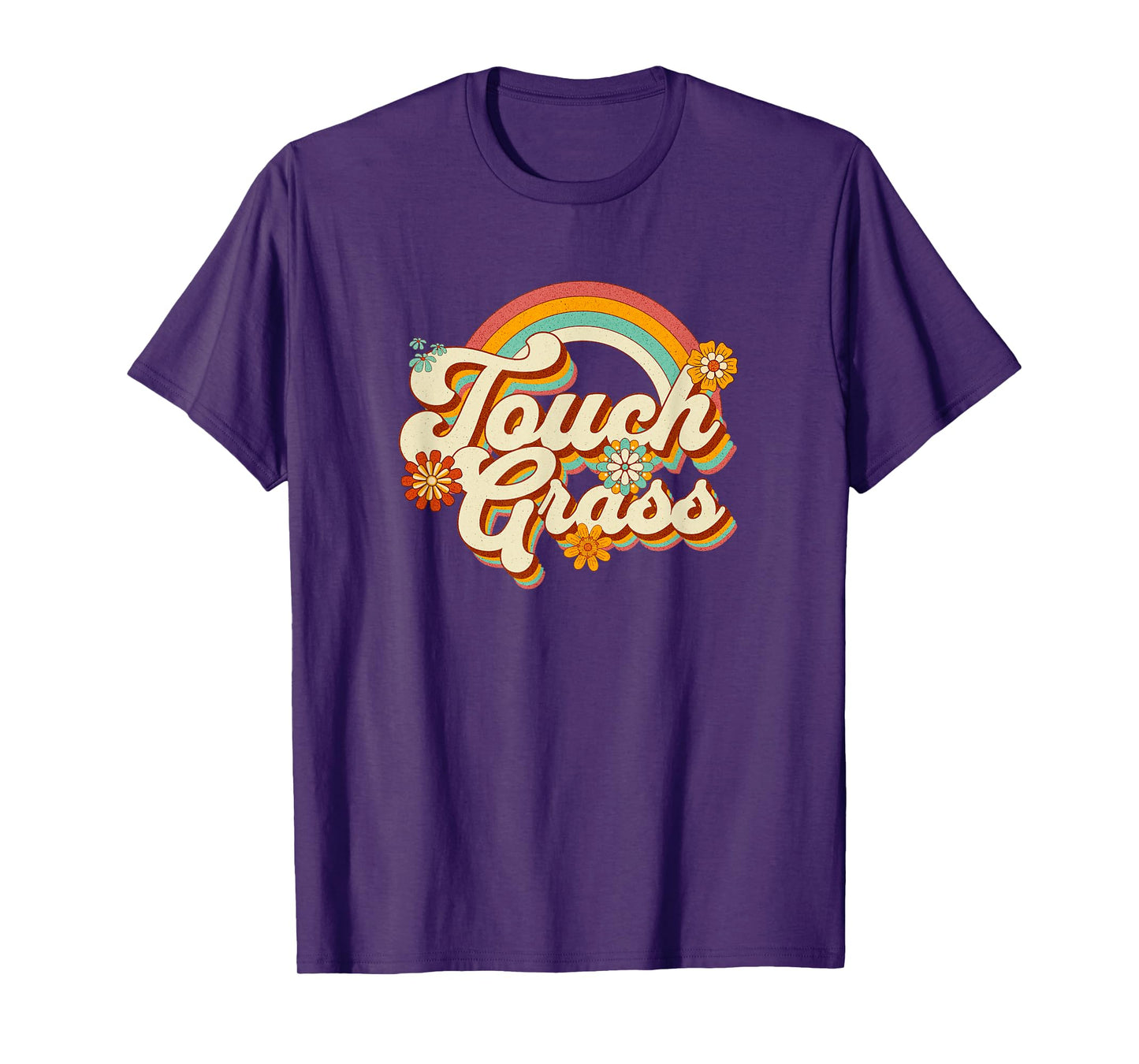Groovy Touch Grass T-Shirt