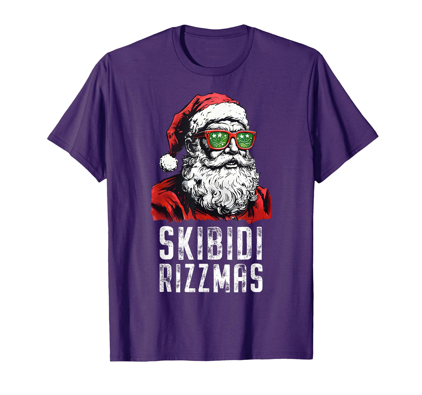 Skibidi Rizzmas Christmas Rizz Santa Claus Charisma Kid Cool T-Shirt