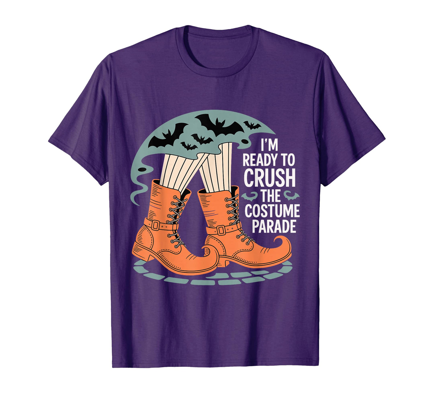I’m Ready to Crush The Costume Parade Funny Halloween Witch T-Shirt