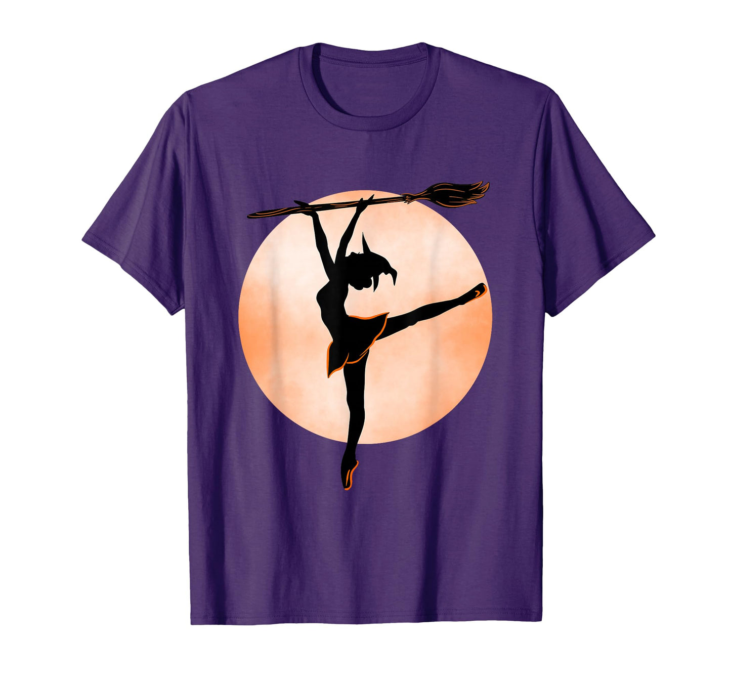 Halloween Ballet Witch Hat Trick or Treat for Ballerina T-Shirt