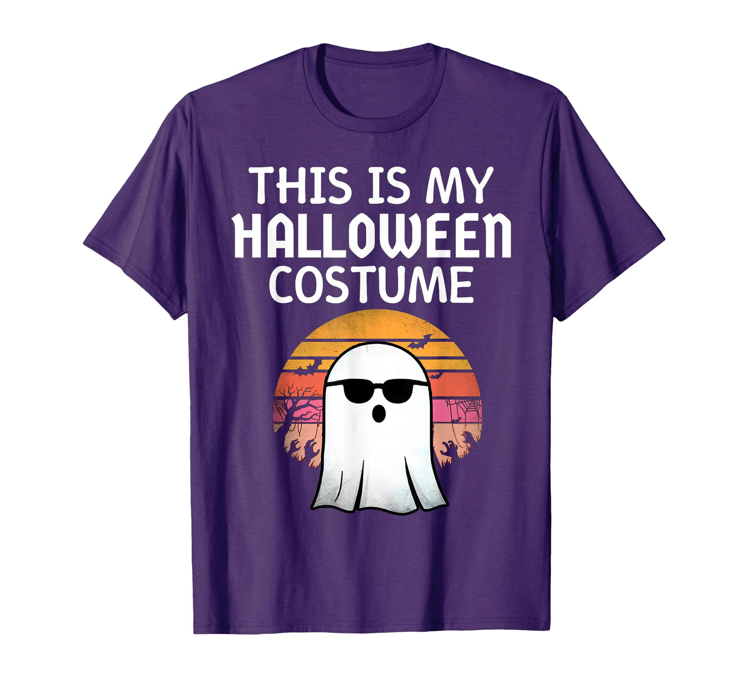 This is My Halloween Costume Men Women Kids Retro Ghost T-Shirt