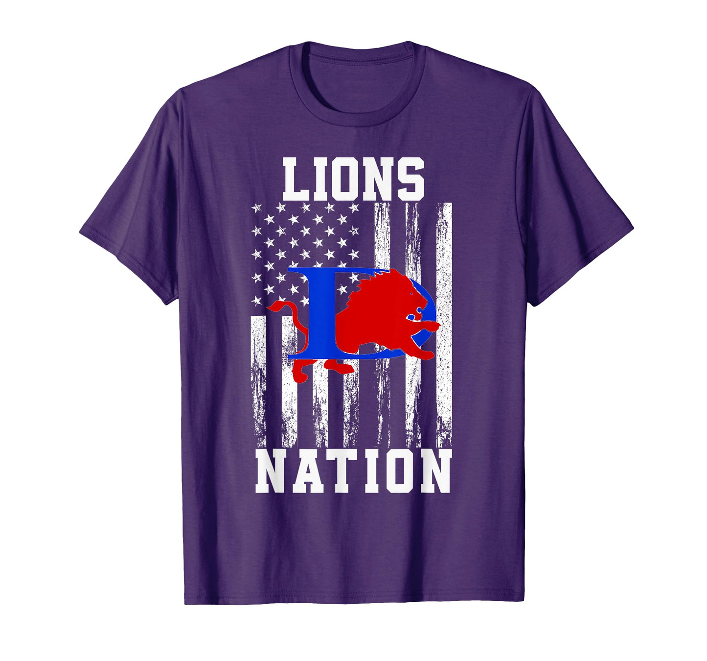 Durant Lions Logo Nation HS T-Shirt