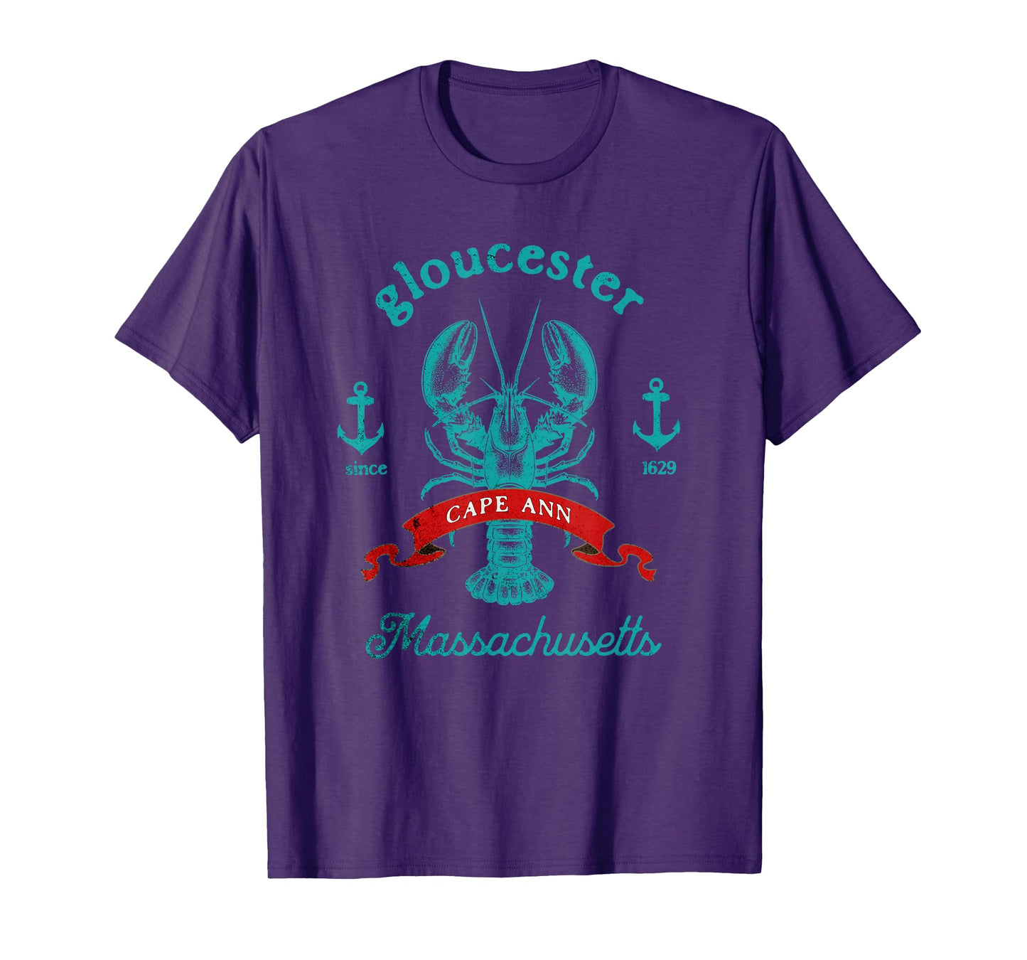 Gloucester MA Lobster Fishing Massachusetts Souvenir T-Shirt