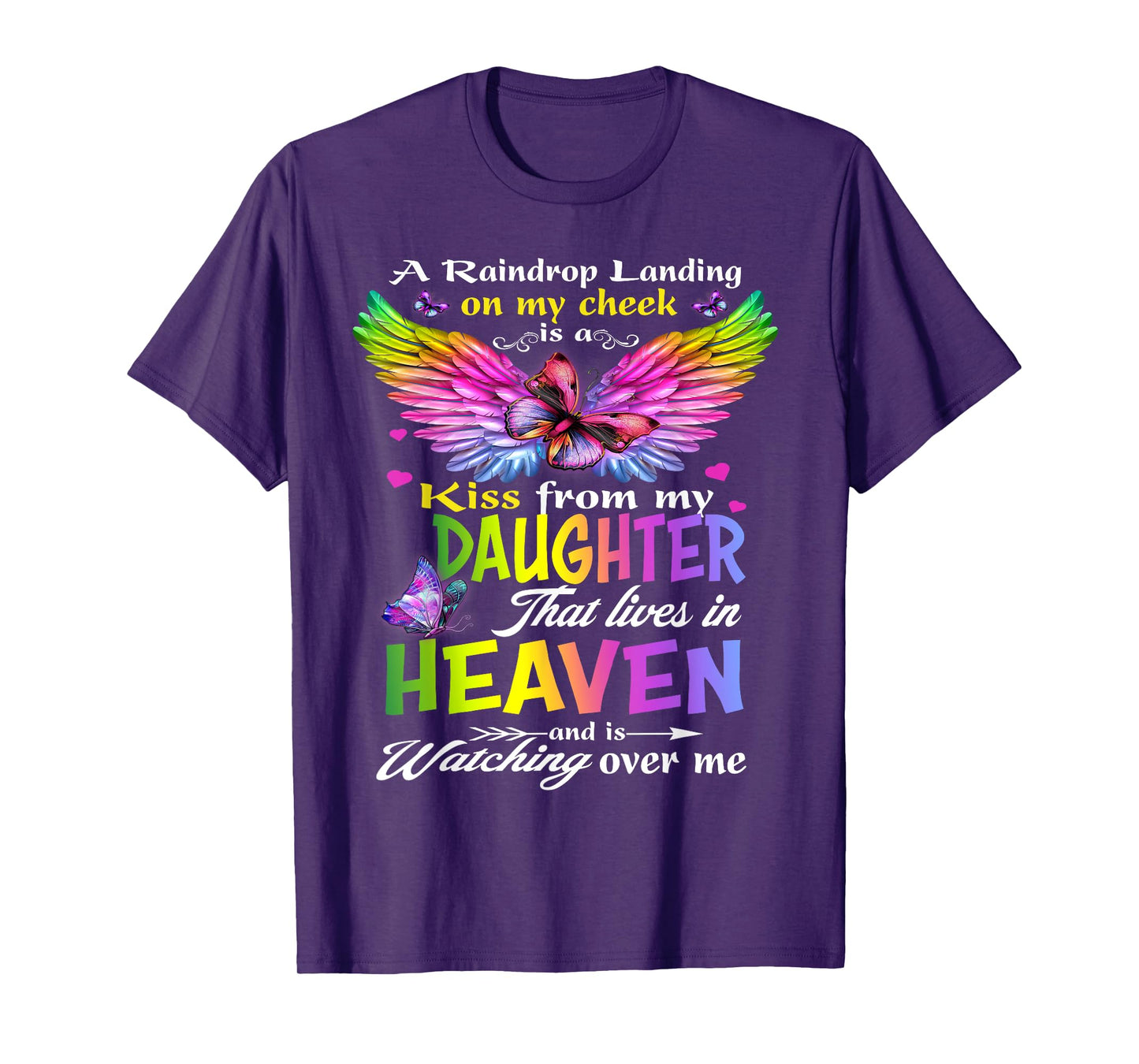 My Angel My Daughter, Repass Rememberance My Daughter Heaven T-Shirt