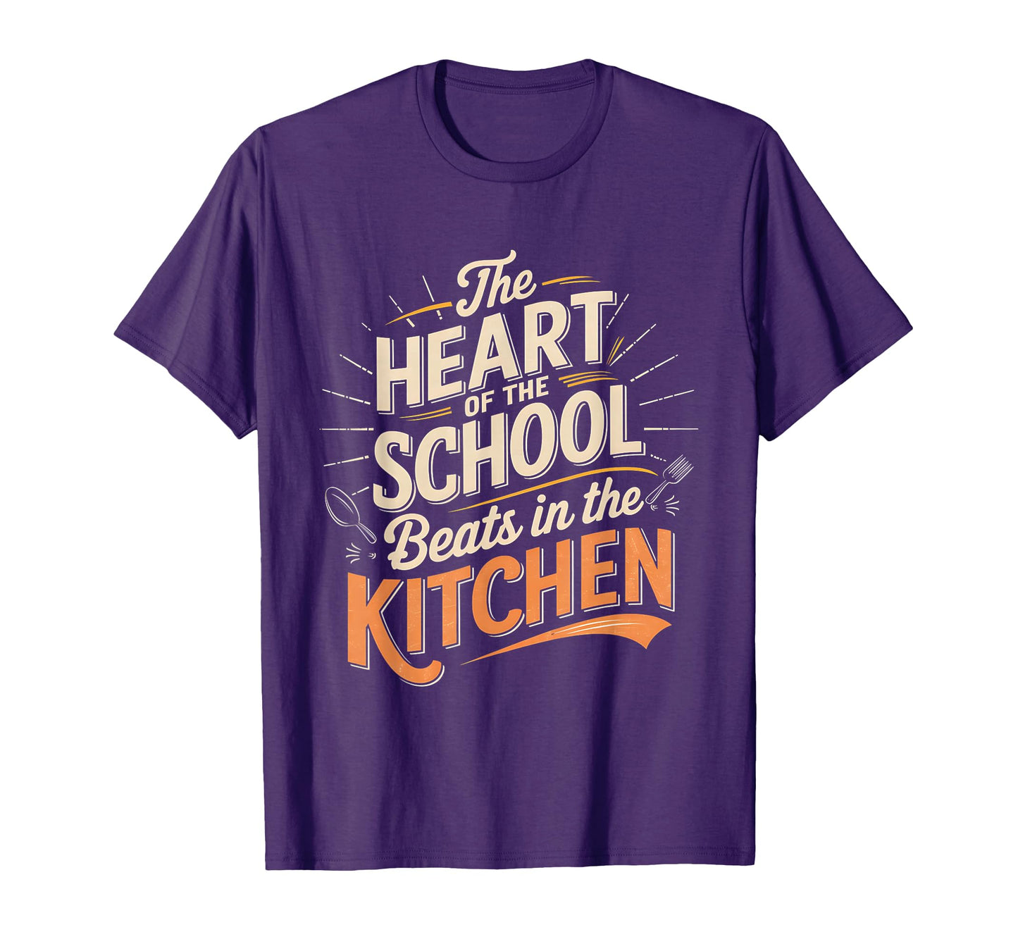 Lunch Hero Squad Retro tee a Food Service School lunch hero T-Shirt