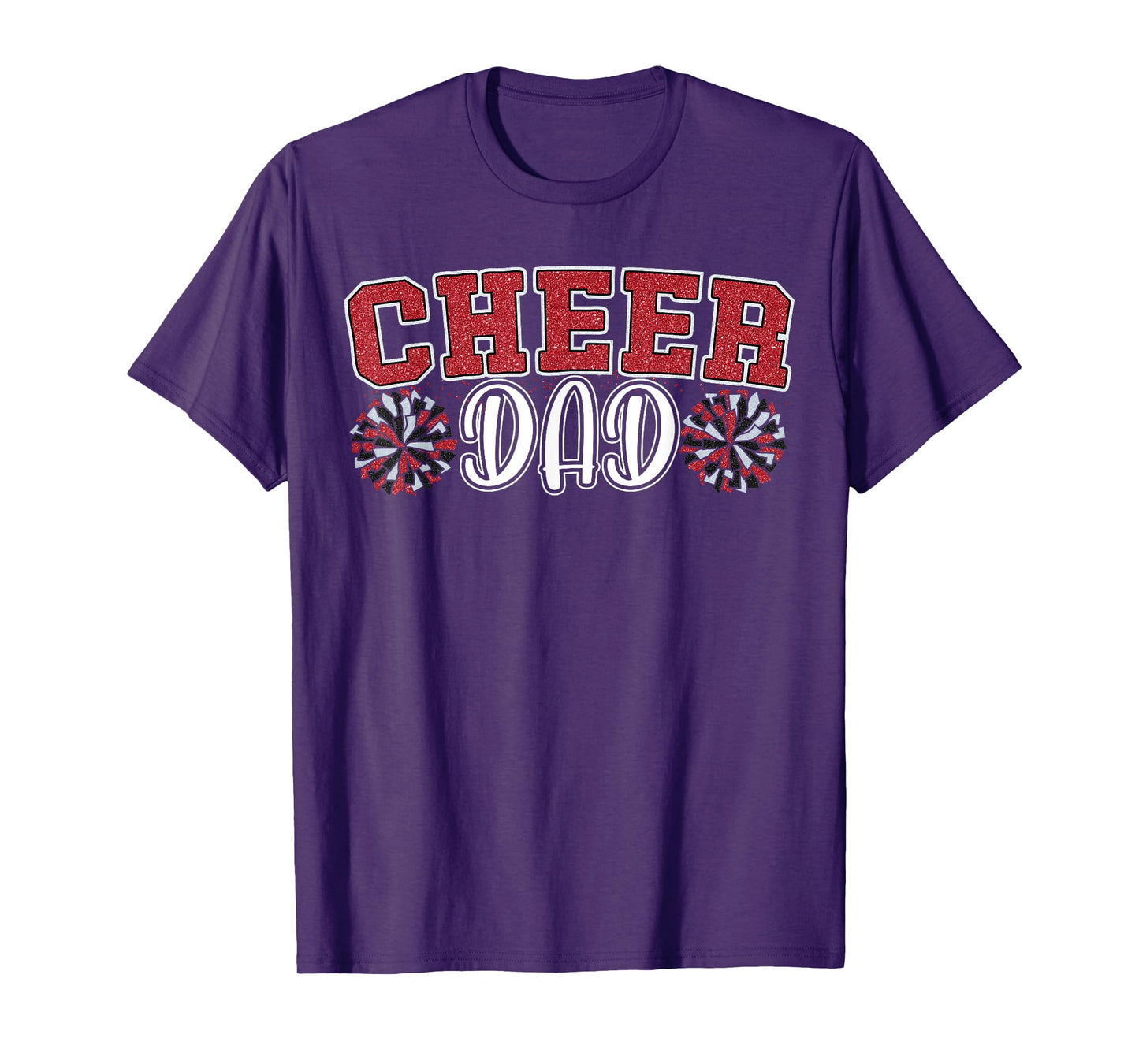 Proud Cheer Dad My Favorite Cheerleader Calls Me Daddy Men T-Shirt