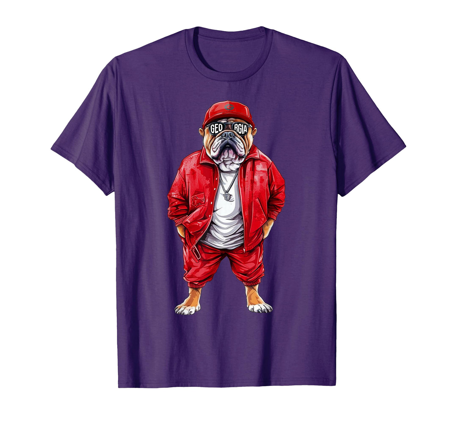 Vintage Georgia GA Vintage Athletic Sports Design T-Shirt