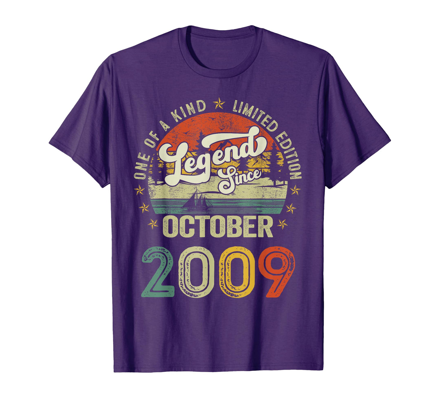 Legends since October 2009 16 Years Old 16th Birthday Boys T-Shirt