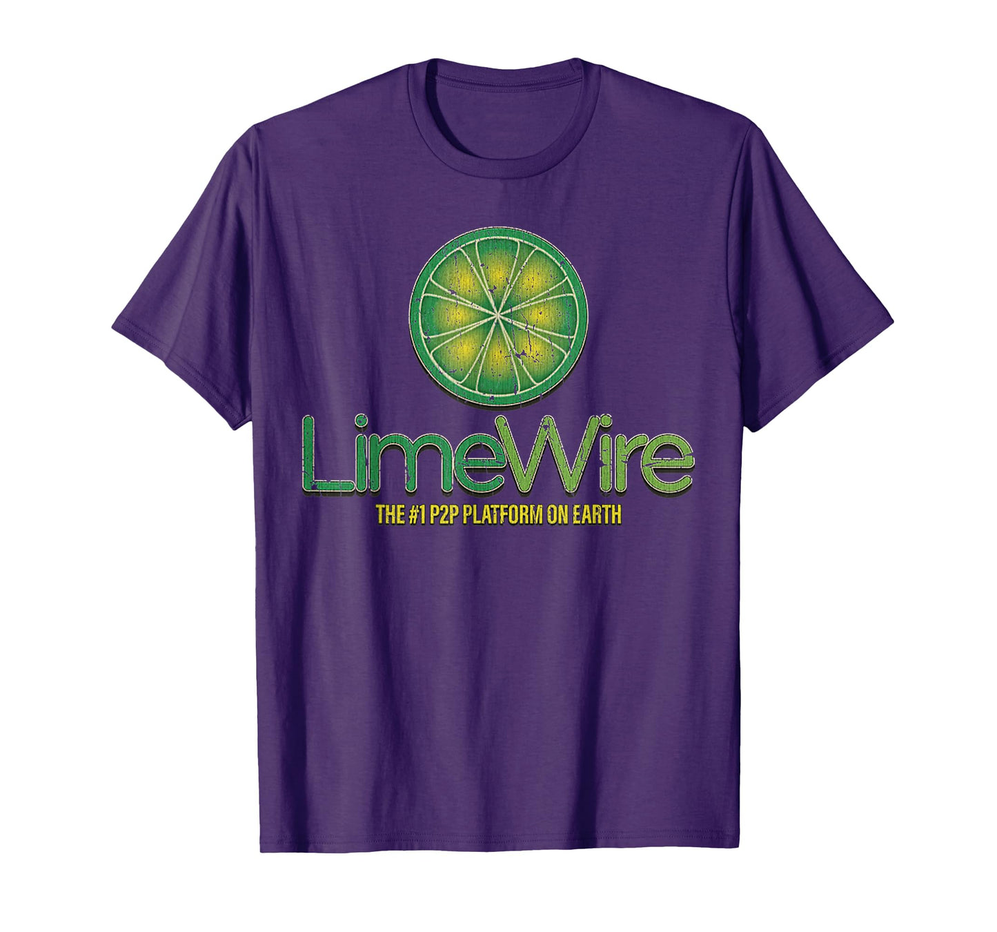 Vintage Funny Lime Wire Retro P2P Computer System Lover T-Shirt