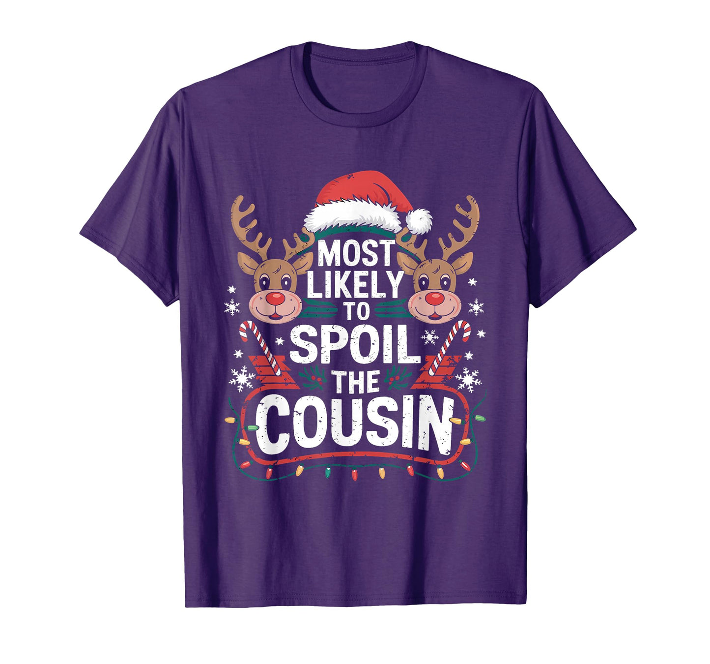 Christmas Party Most Likely to Spoil The Cousin Fun T-Shirt