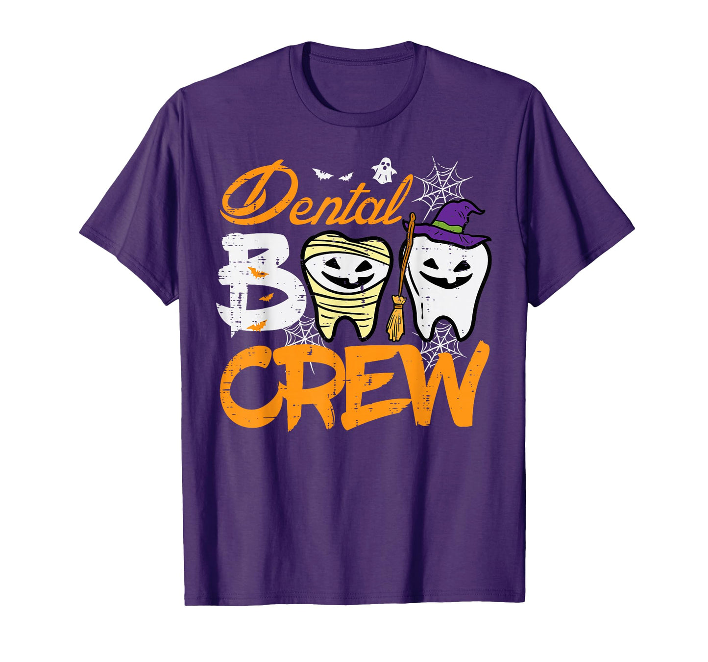 Halloween Dental Boo Crew Dentist Costume Teeth Women Men T-Shirt