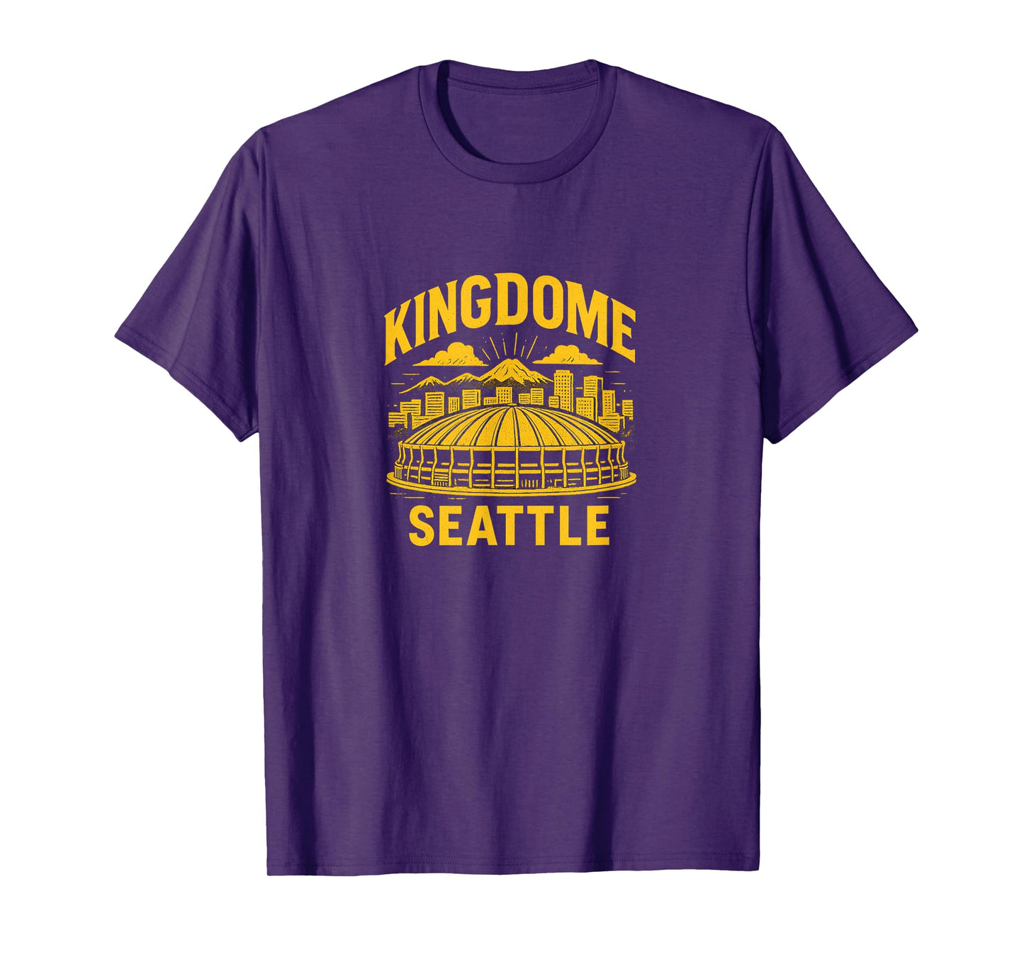 Retro Seattle Washington Kingdome Design T-Shirt