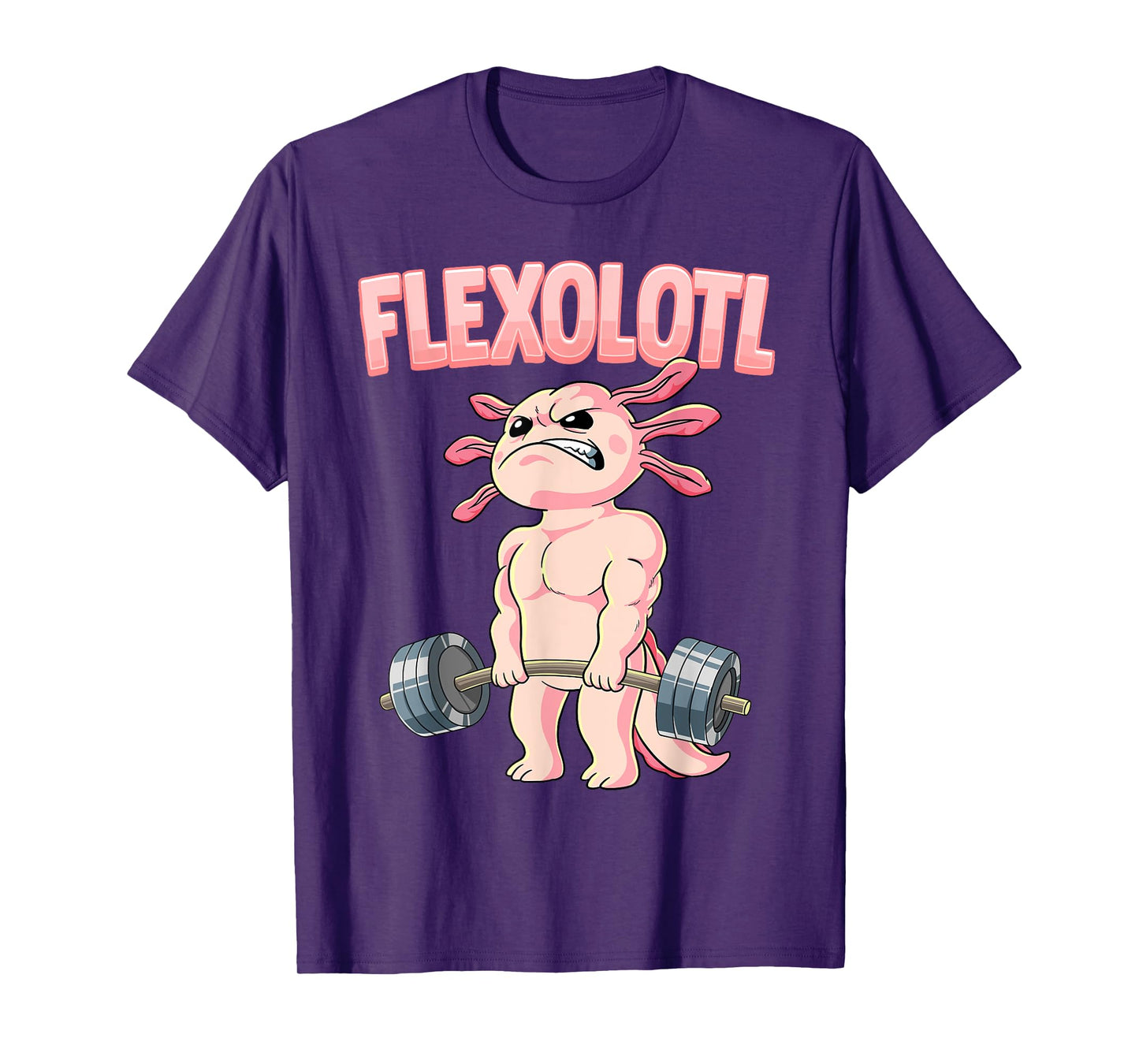 Flexolotl Axolotl Gym Bodybuilding T-Shirt