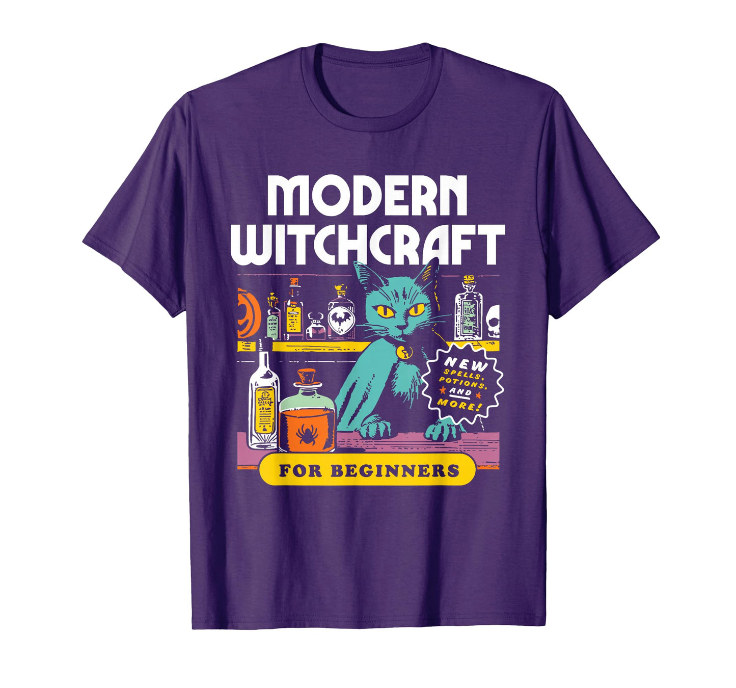 Funny Halloween Modern Witchcraft Unisex for Men, Women T-Shirt