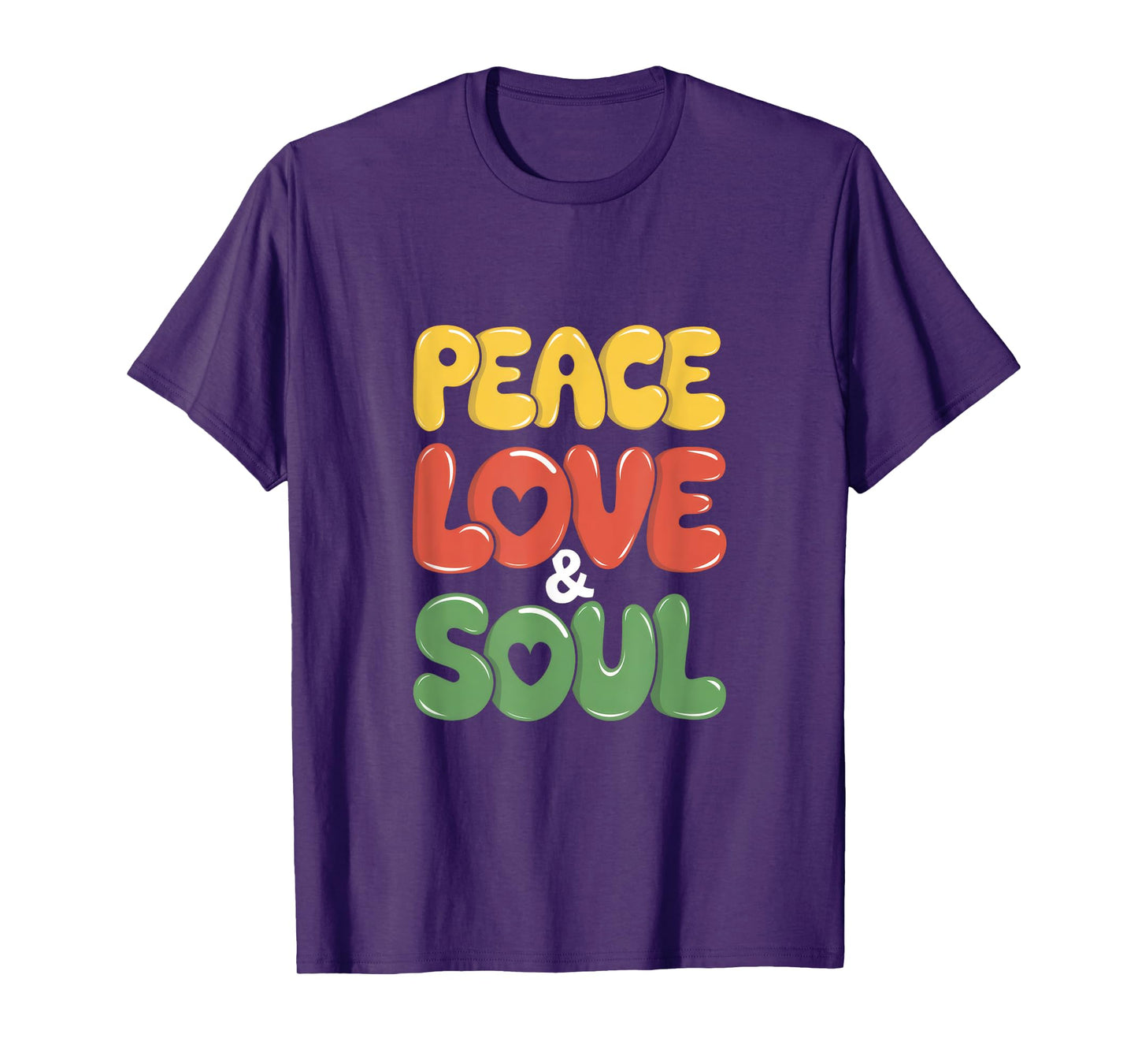 Groovy Peace Love Soul R&b Music Retro Vintage 90s T-Shirt