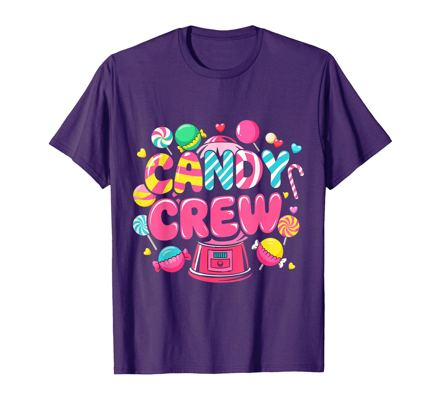 Candy Land Candy Crew Decorations Sweetie Candy Squad Party T-Shirt