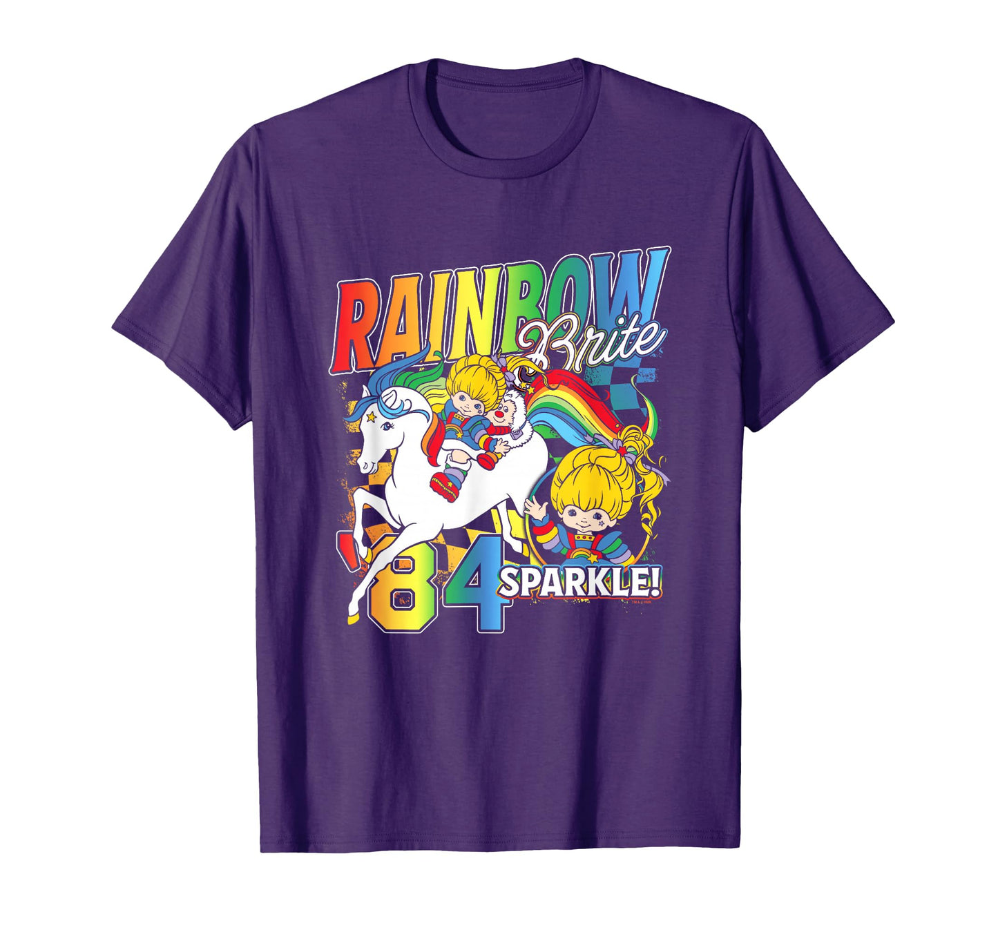Rainbow Brite 84 Sparkle! Vintage Poster T-Shirt