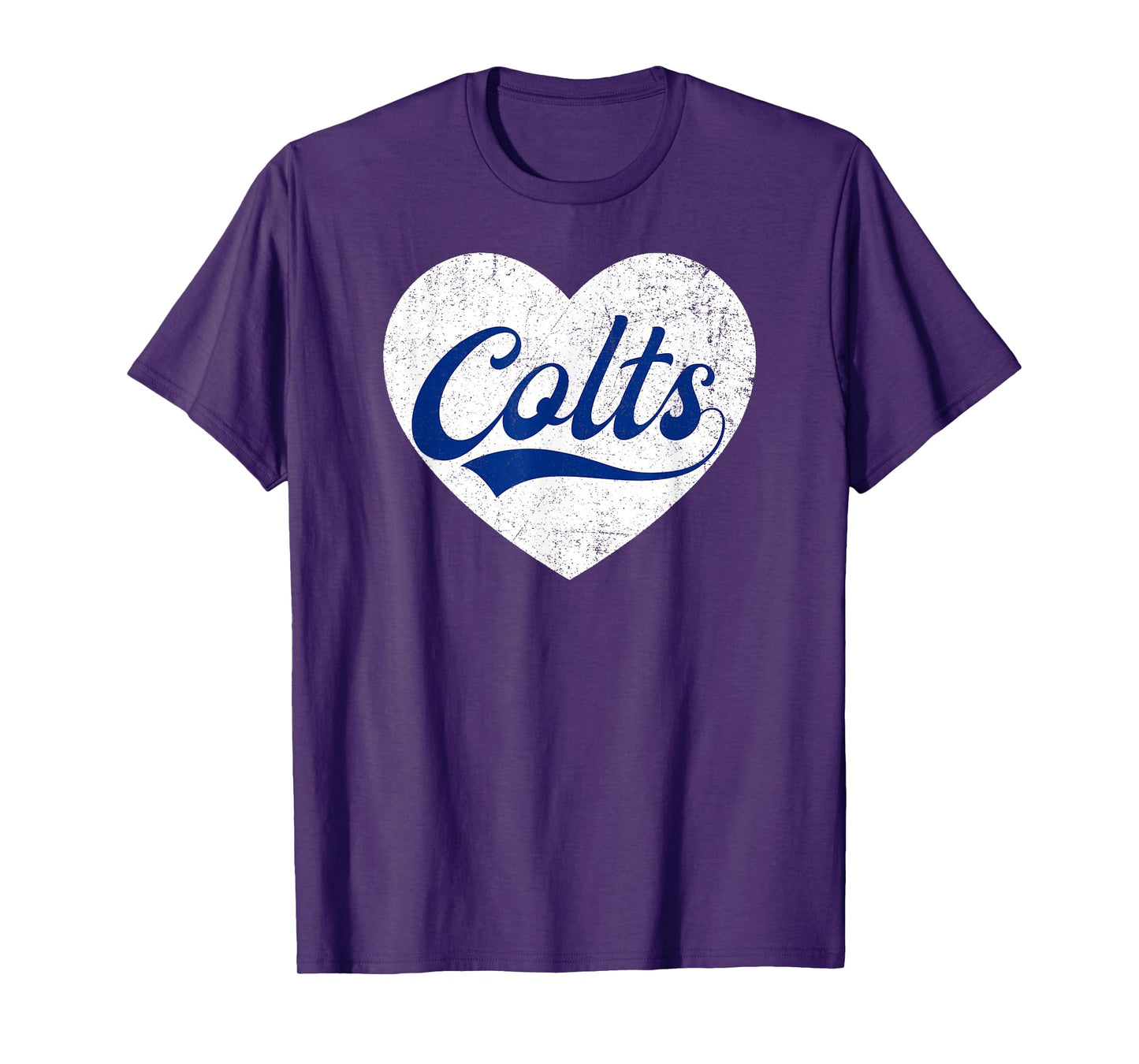 Colts Name Vintage Retro Men Women T-Shirt