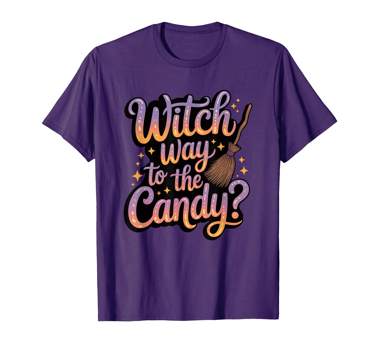 Halloween Witch Way to The Candy T-Shirt
