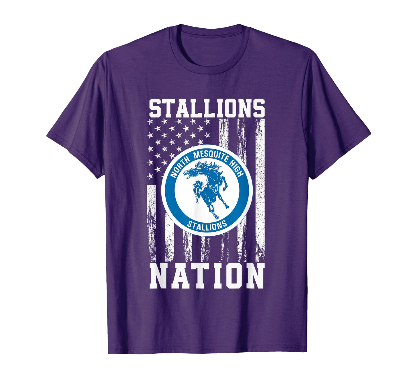 North Mesquite Stallions Logo Nation HS T-Shirt