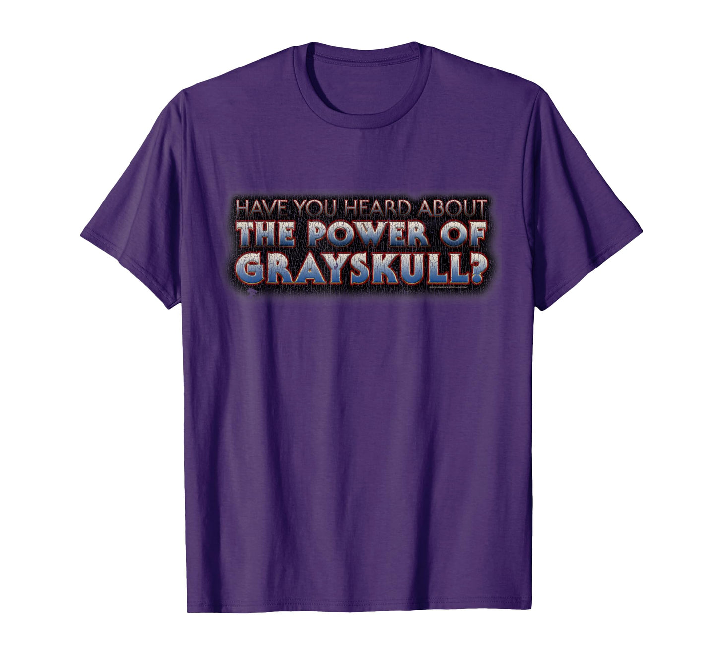 Vintage Have You Heard About THE POWER OF GRAYSKULL 1980s T-Shirt